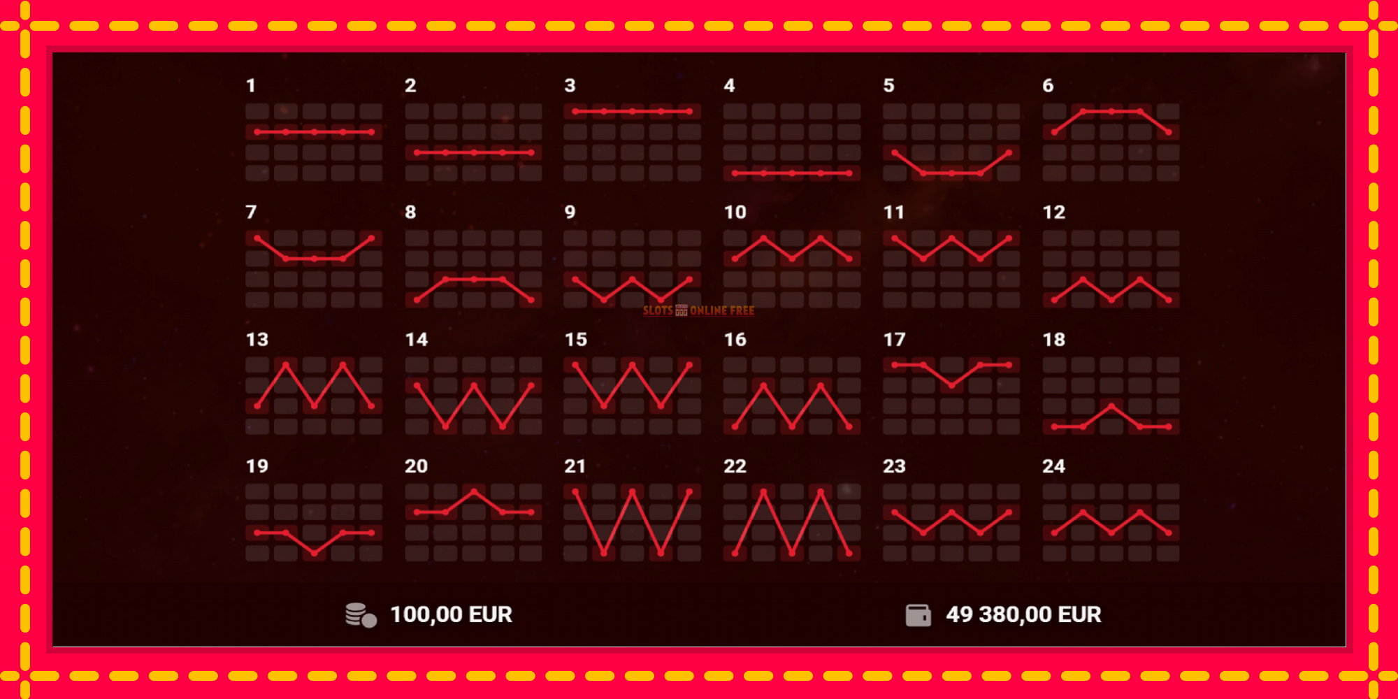 100 Hot Slot - spēļu automāts ar modernu grafiku