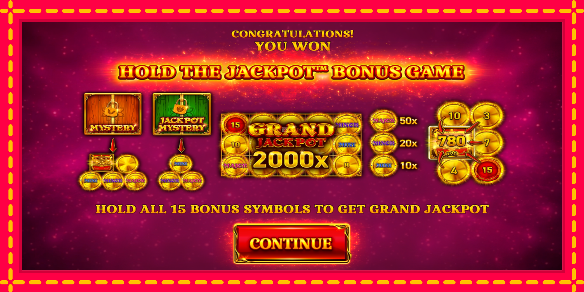 15 Coins Grand Gold Edition Score The Jackpot - spēļu automāts ar modernu grafiku