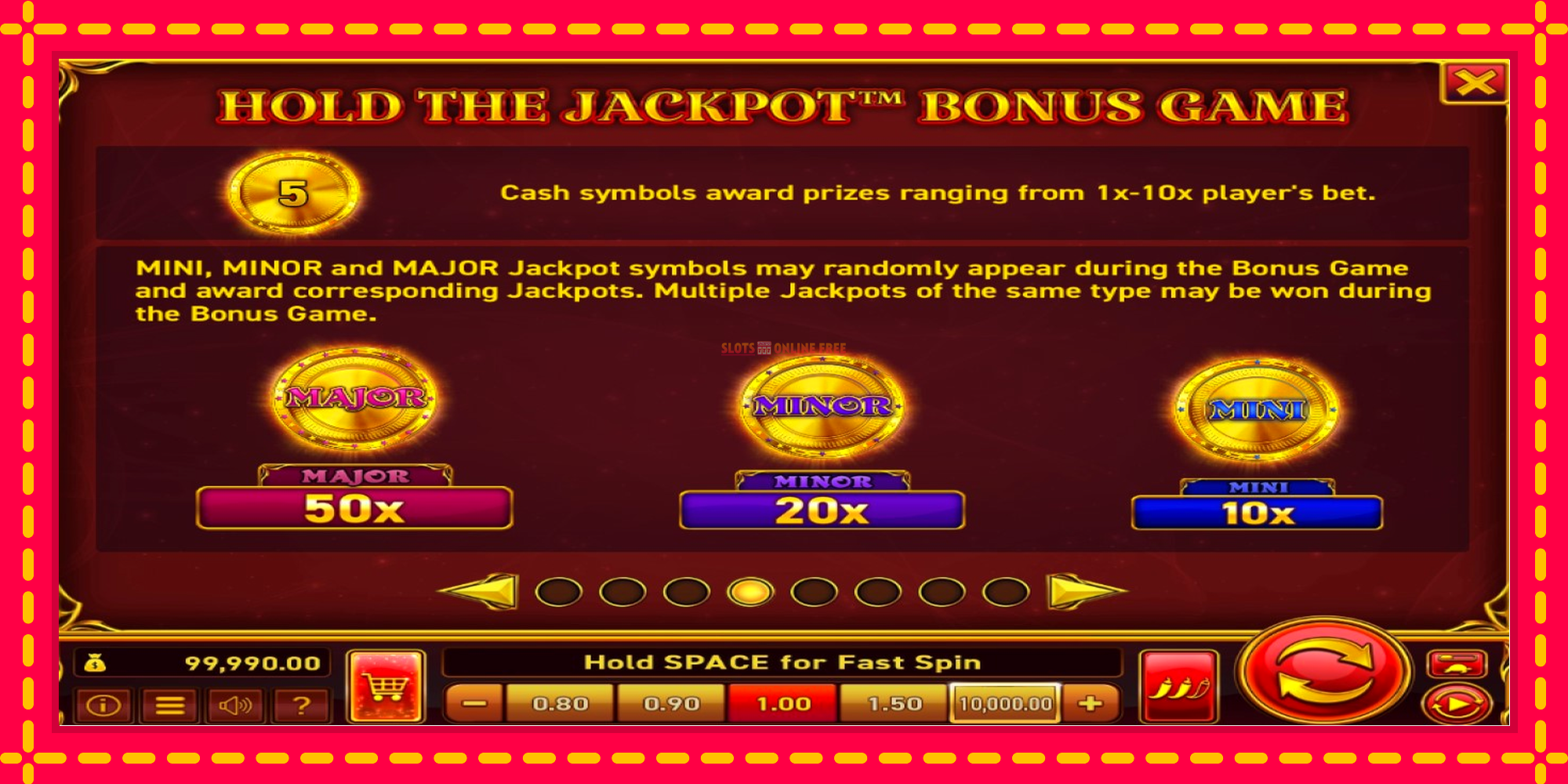 16 Coins Grand Gold Edition Halloween Jackpots - spēļu automāts ar modernu grafiku