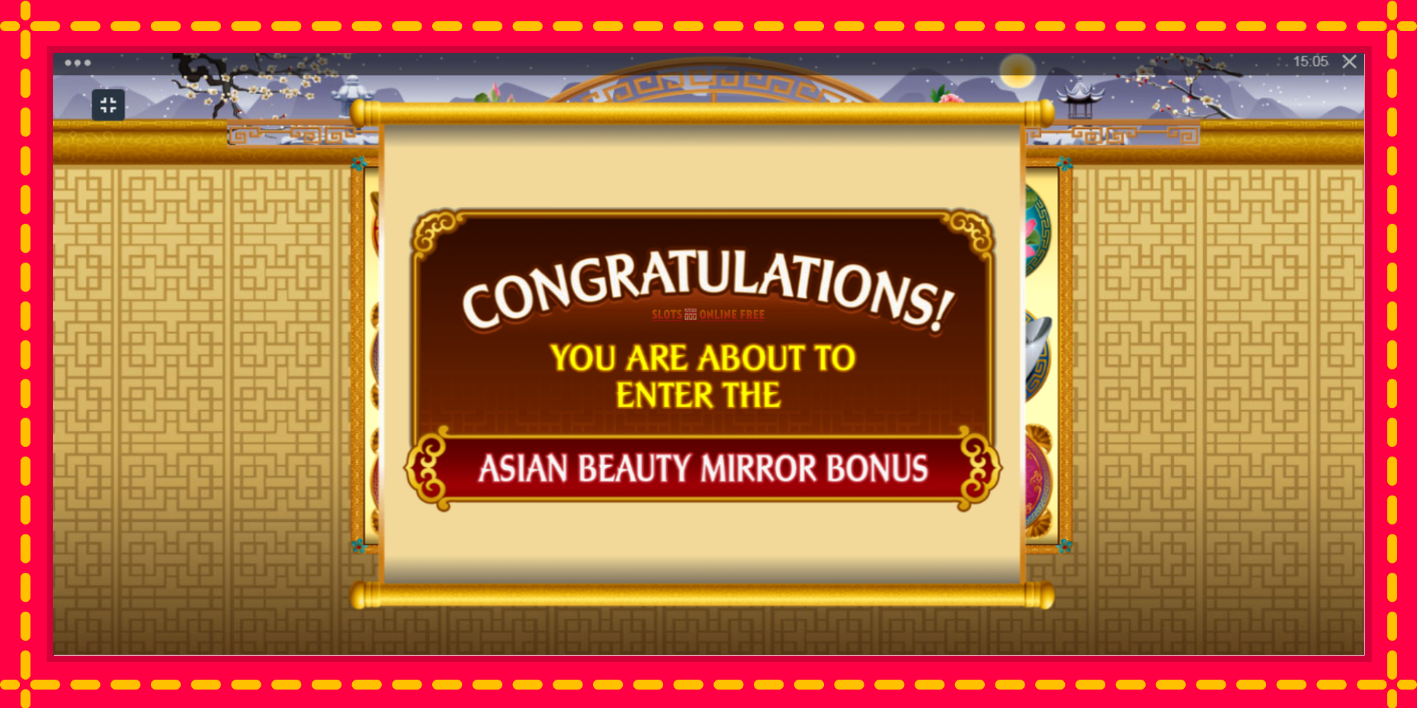 Asian Beauty - spēļu automāts ar modernu grafiku