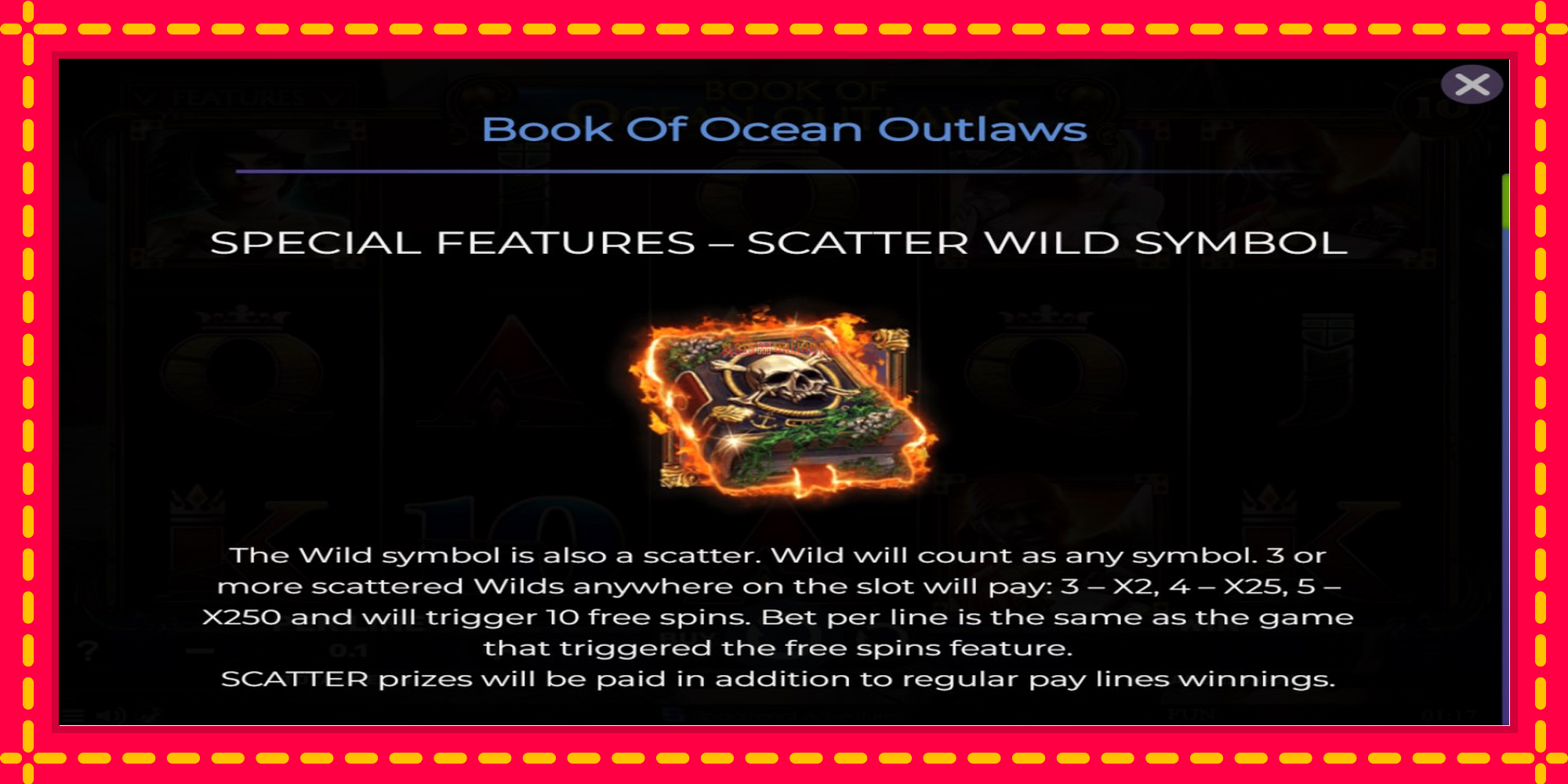 Book of Ocean Outlaws - spēļu automāts ar modernu grafiku