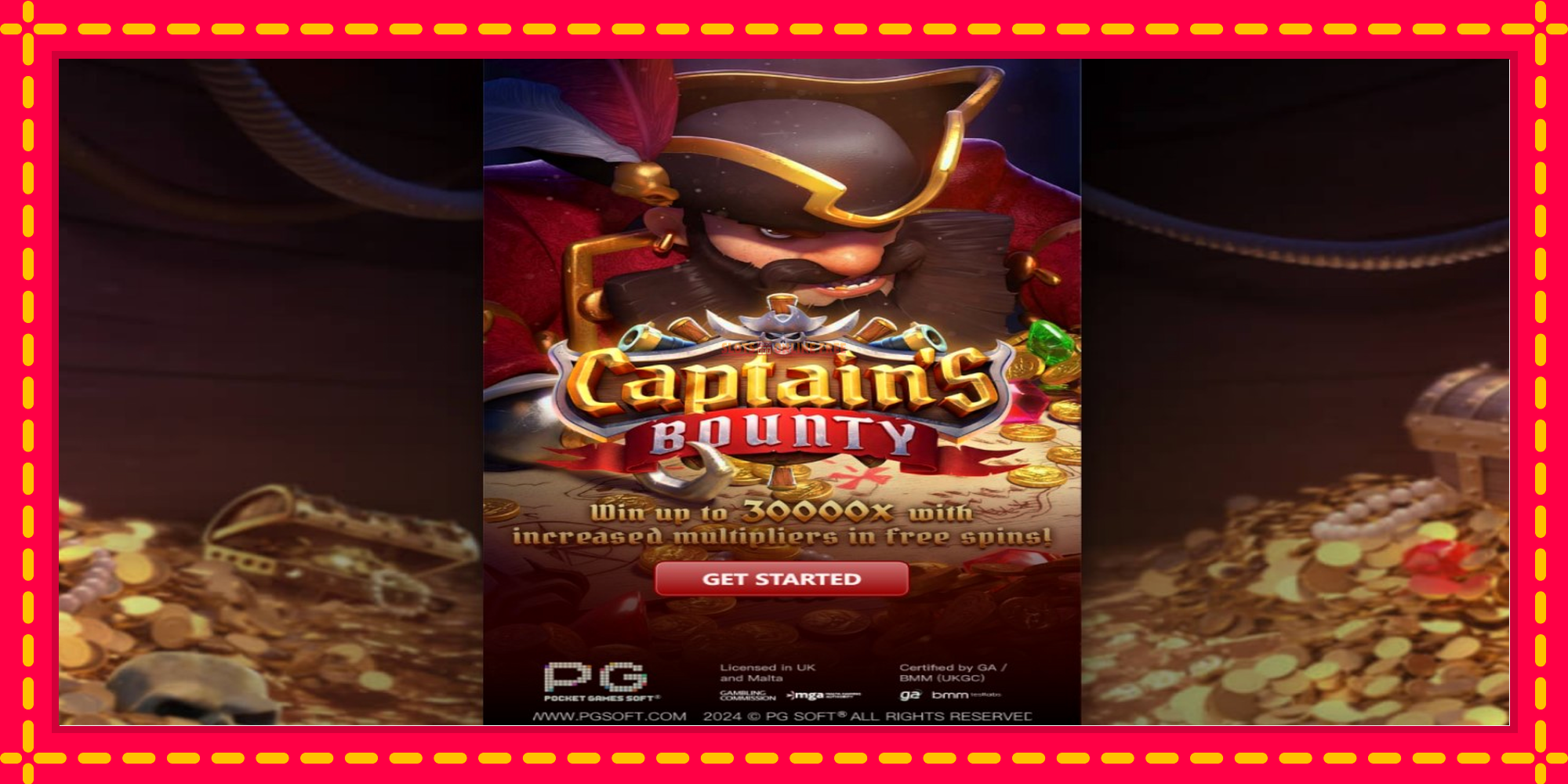 Captains Bounty - spēļu automāts ar modernu grafiku