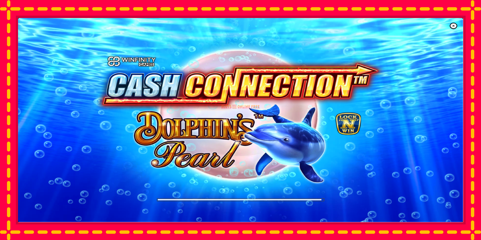 Cash Connection Dolphins Pearl - spēļu automāts ar modernu grafiku