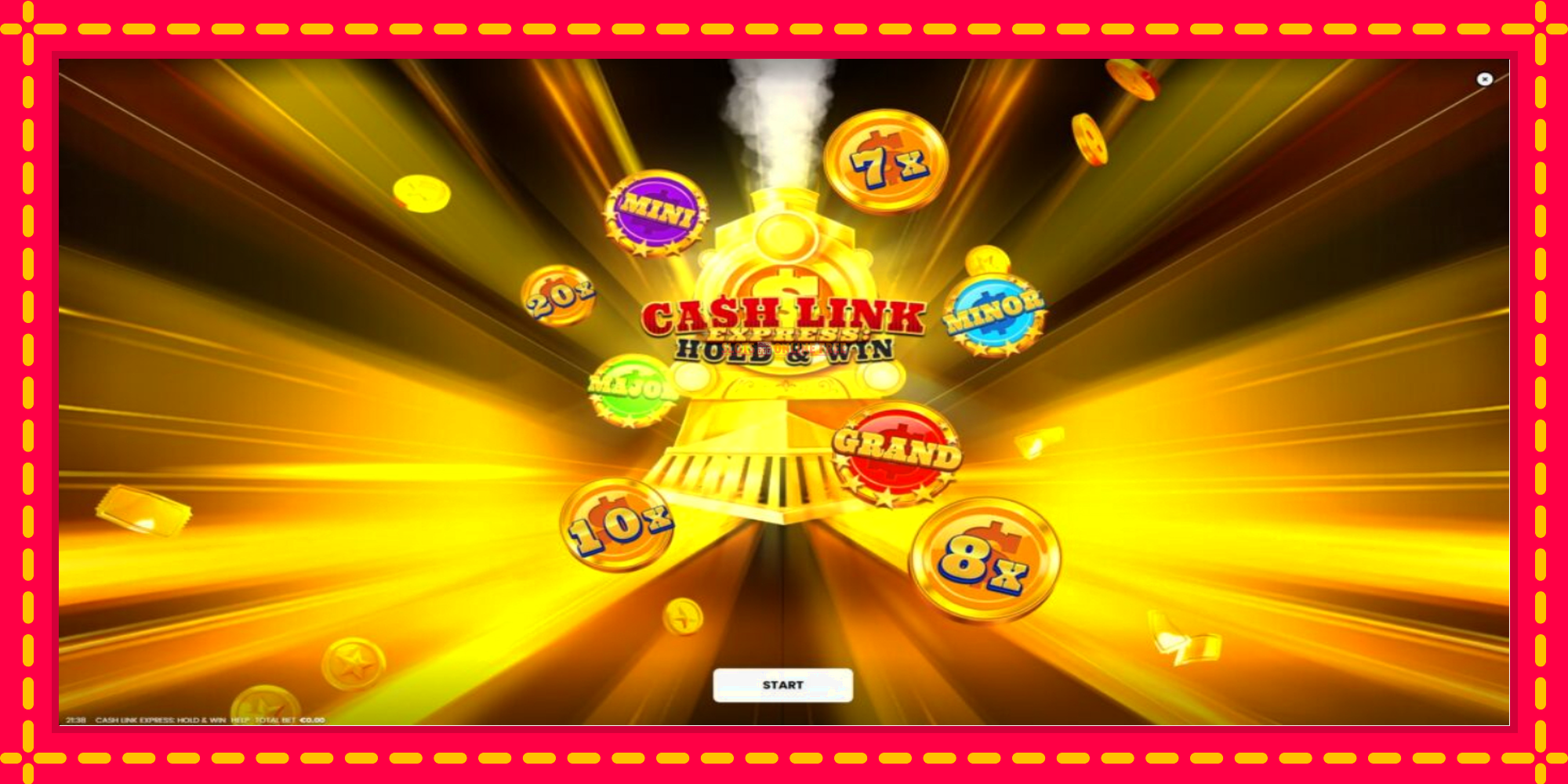 Cash Link Express: Hold & Win - spēļu automāts ar modernu grafiku