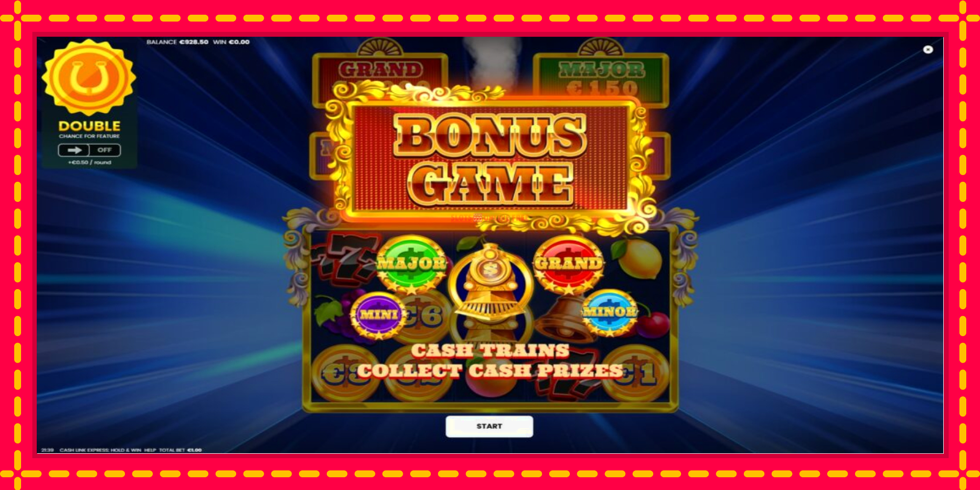 Cash Link Express: Hold & Win - spēļu automāts ar modernu grafiku