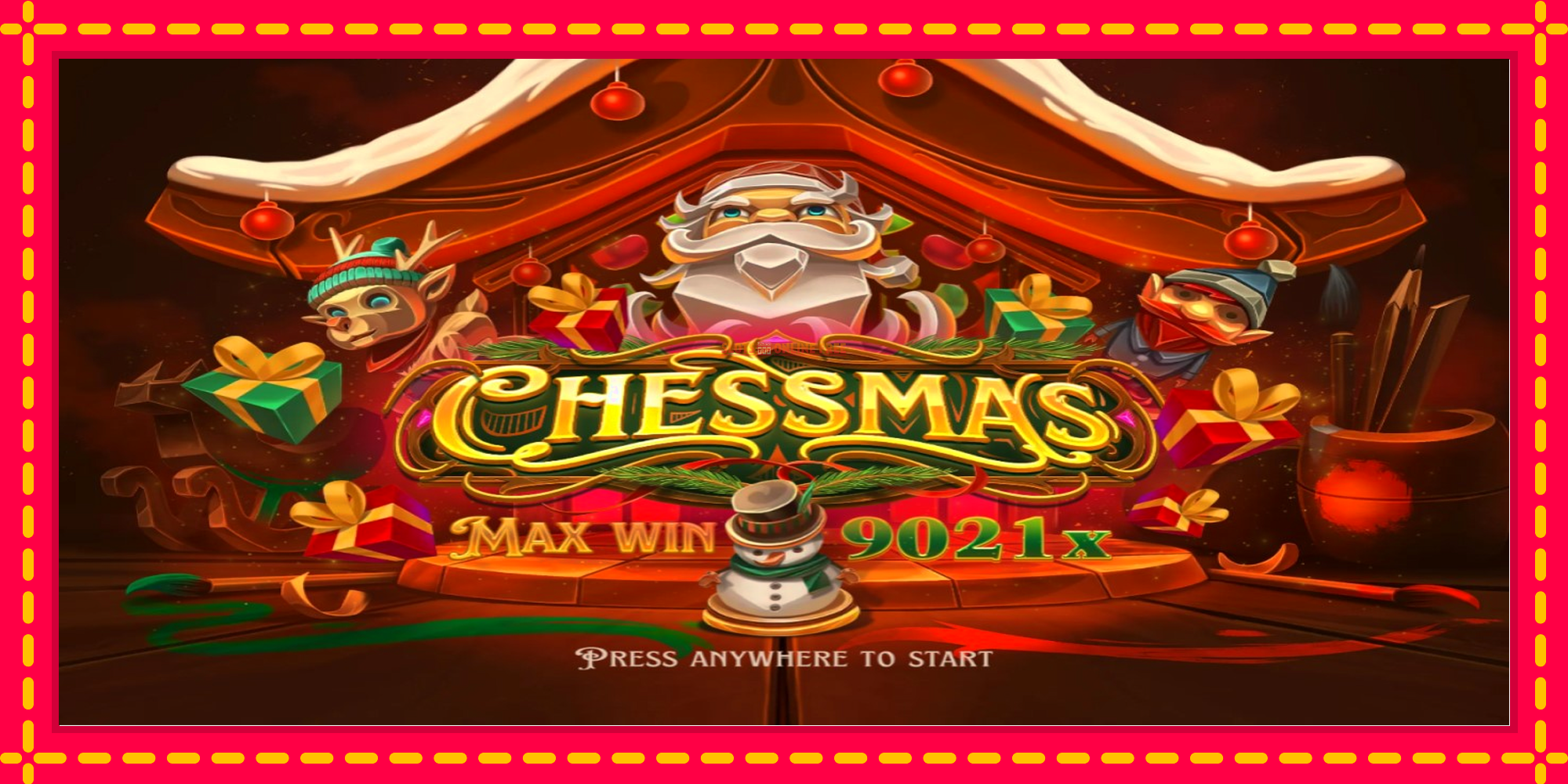 Chessmas - spēļu automāts ar modernu grafiku