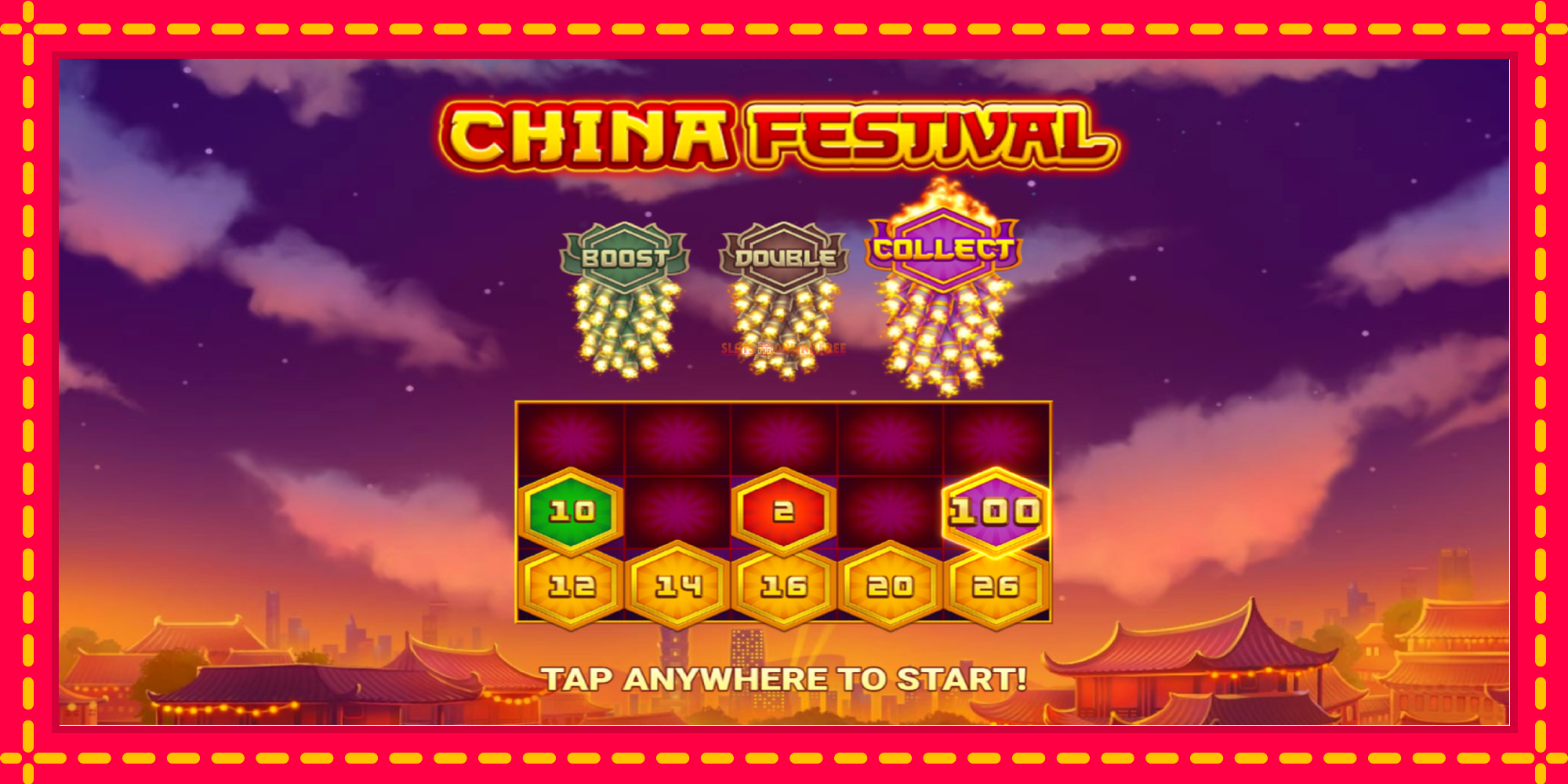 China Festival - spēļu automāts ar modernu grafiku