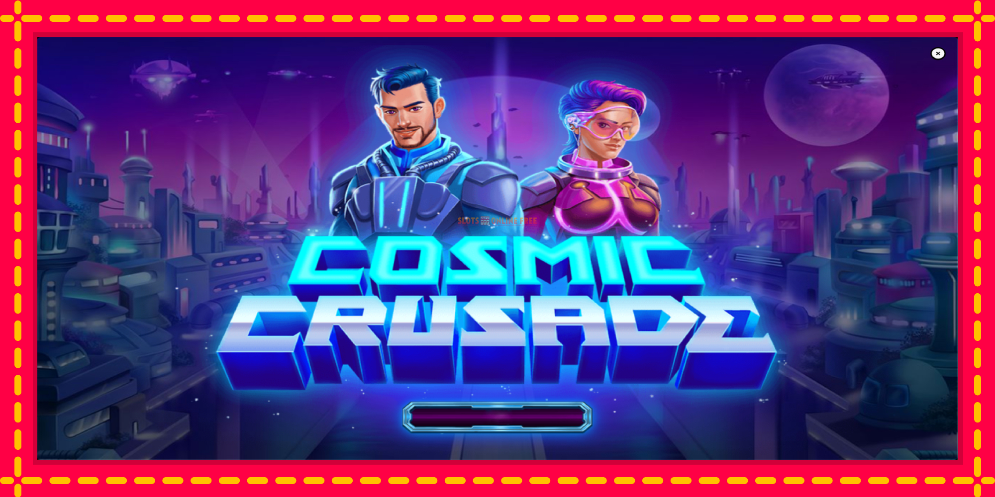 Cosmic Crusade - spēļu automāts ar modernu grafiku