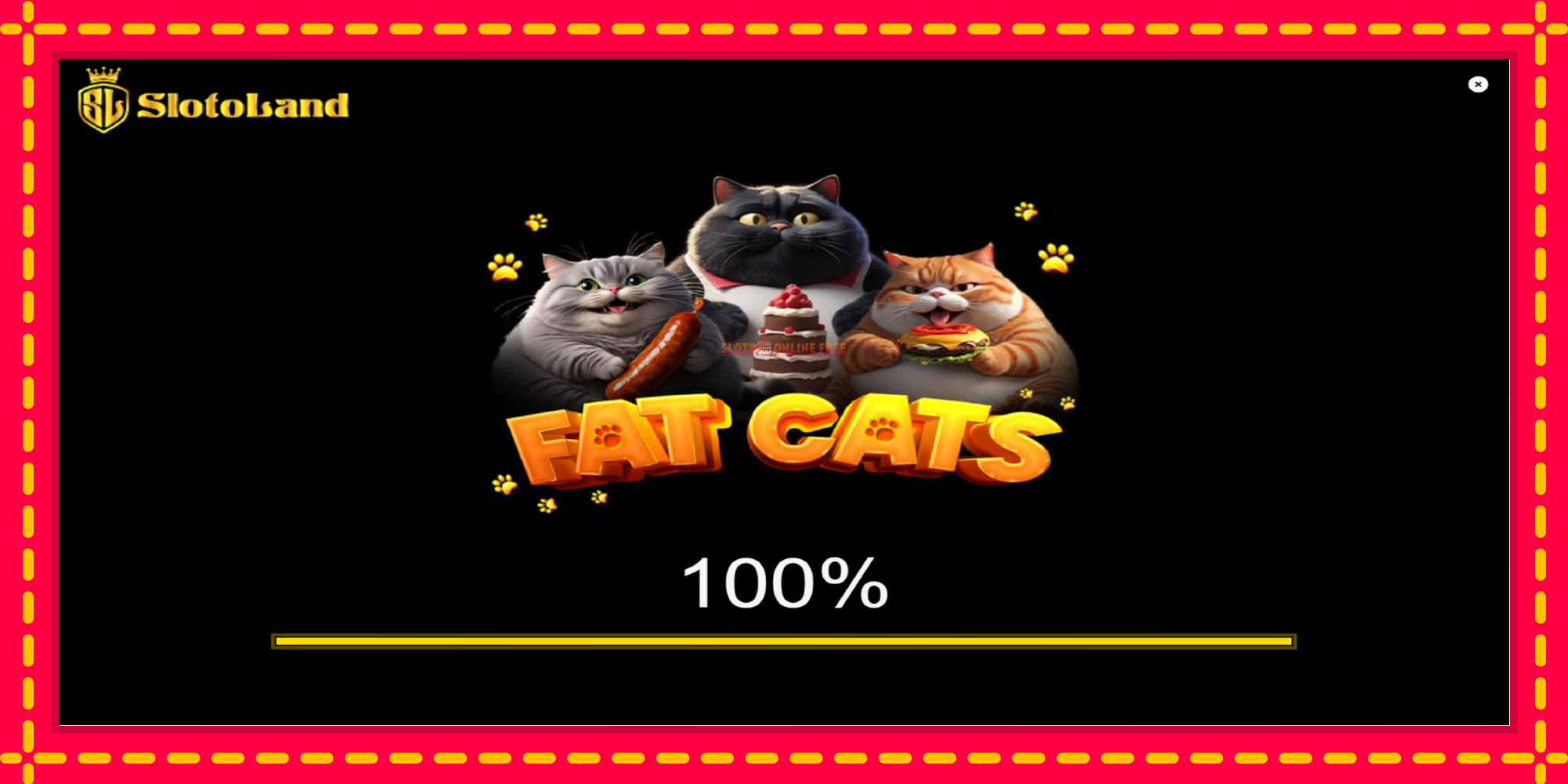 Fat Cats - spēļu automāts ar modernu grafiku