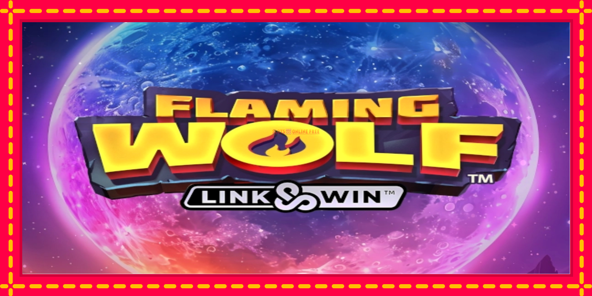 Flaming Wolf Link & Win - spēļu automāts ar modernu grafiku