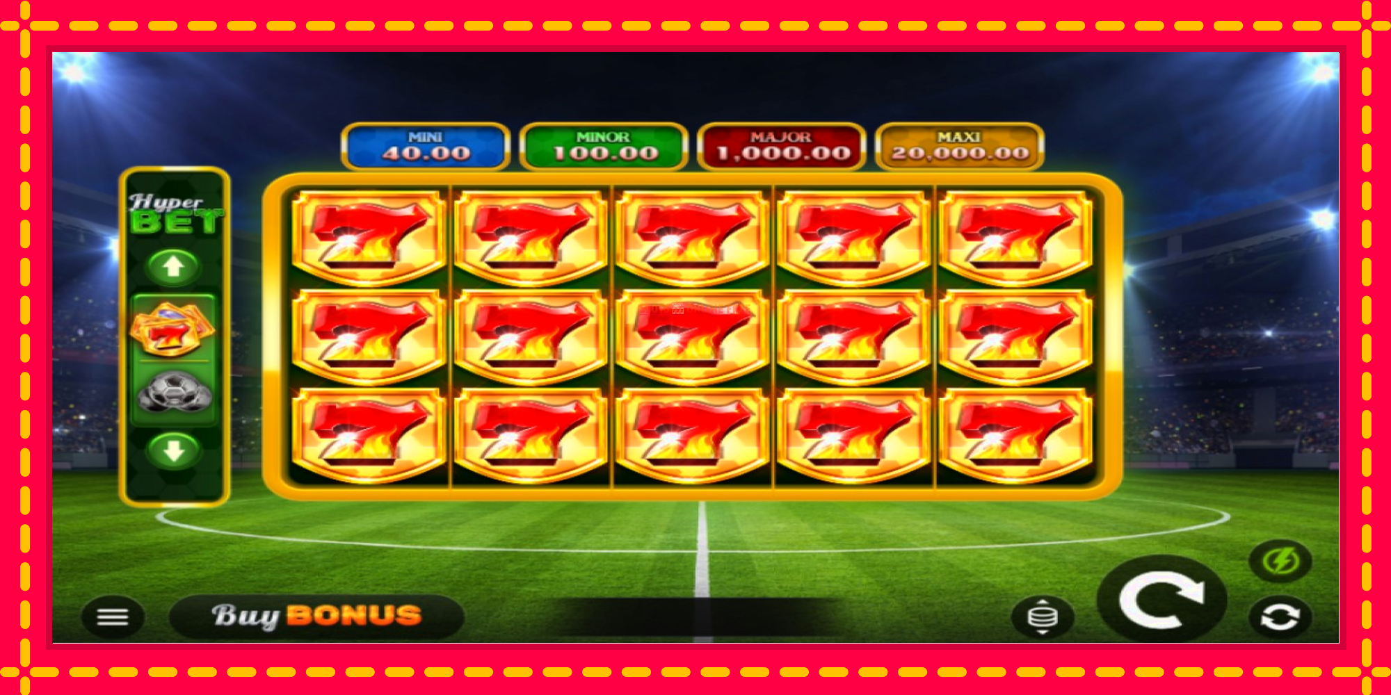 Football Blast Hold and Win - spēļu automāts ar modernu grafiku