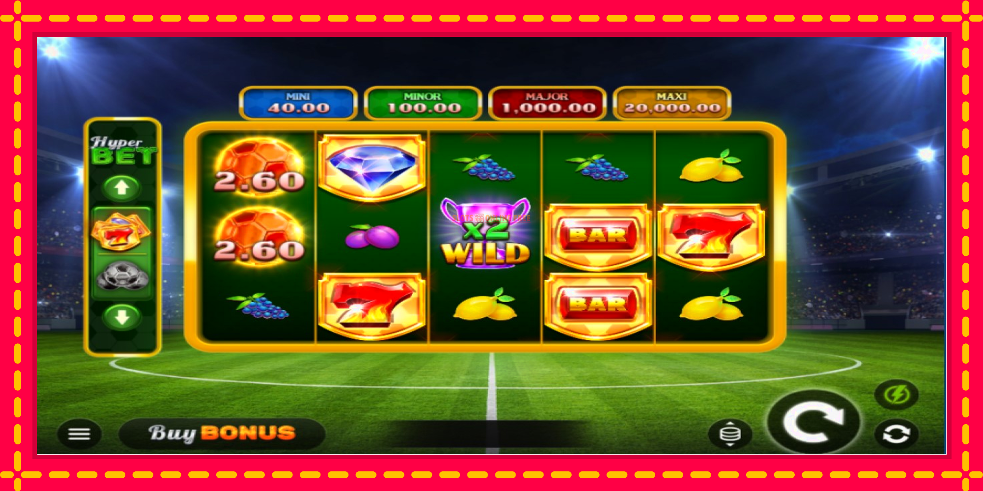 Football Blast Hold and Win - spēļu automāts ar modernu grafiku