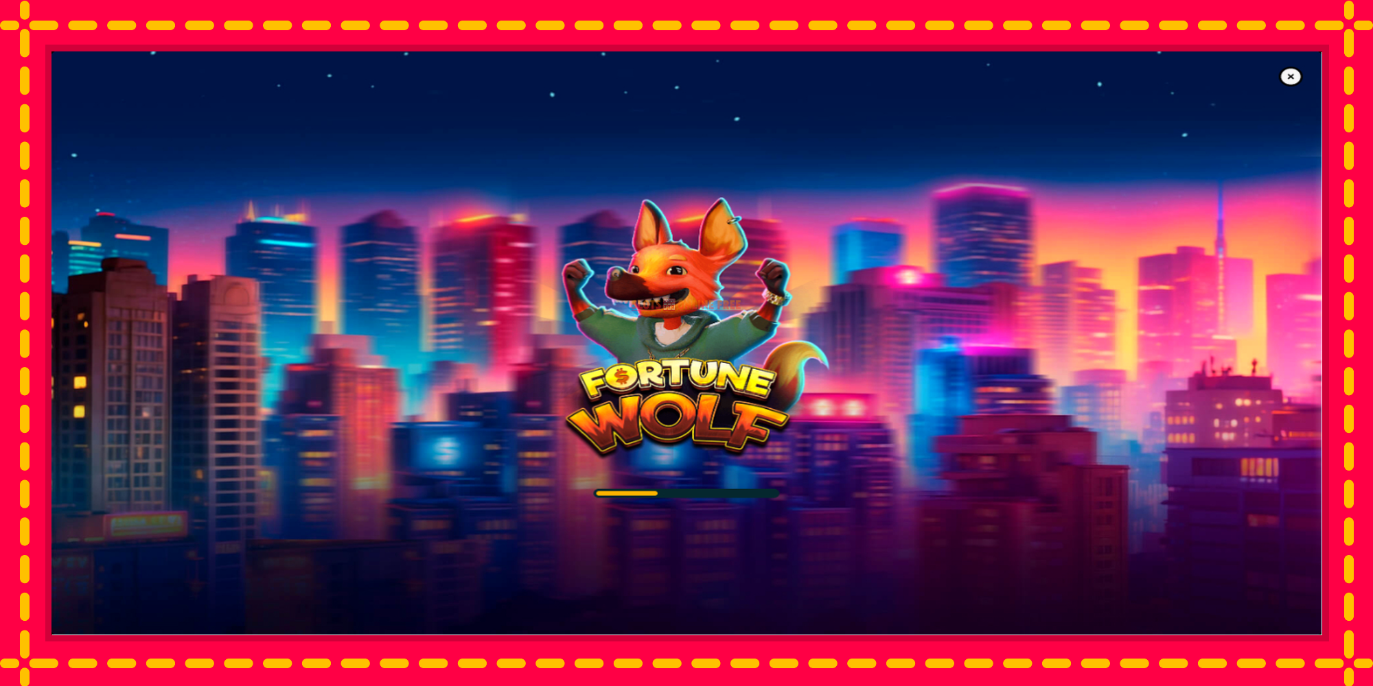 Fortune Wolf - spēļu automāts ar modernu grafiku