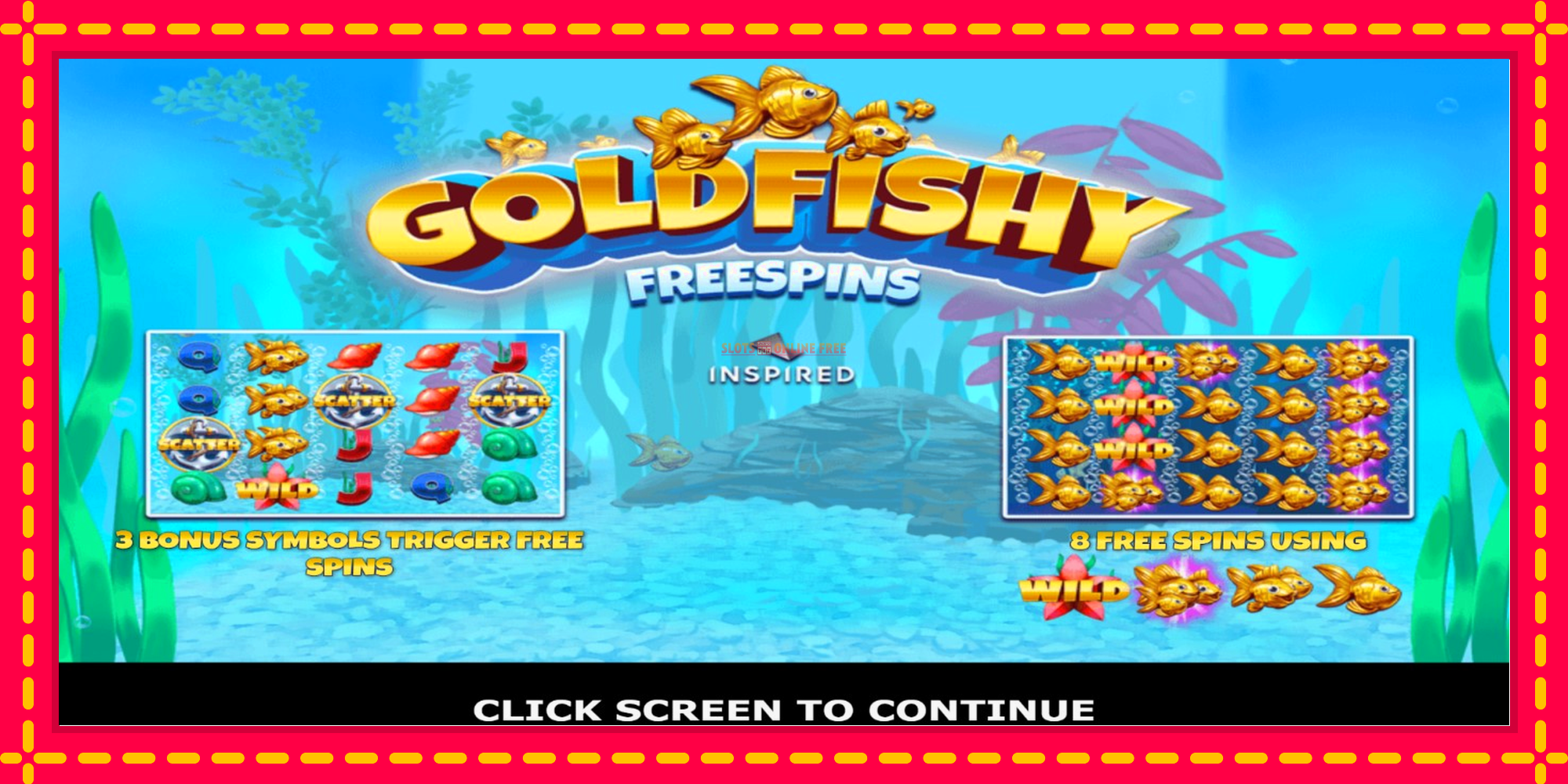 Gold Fishy Free Spins - spēļu automāts ar modernu grafiku