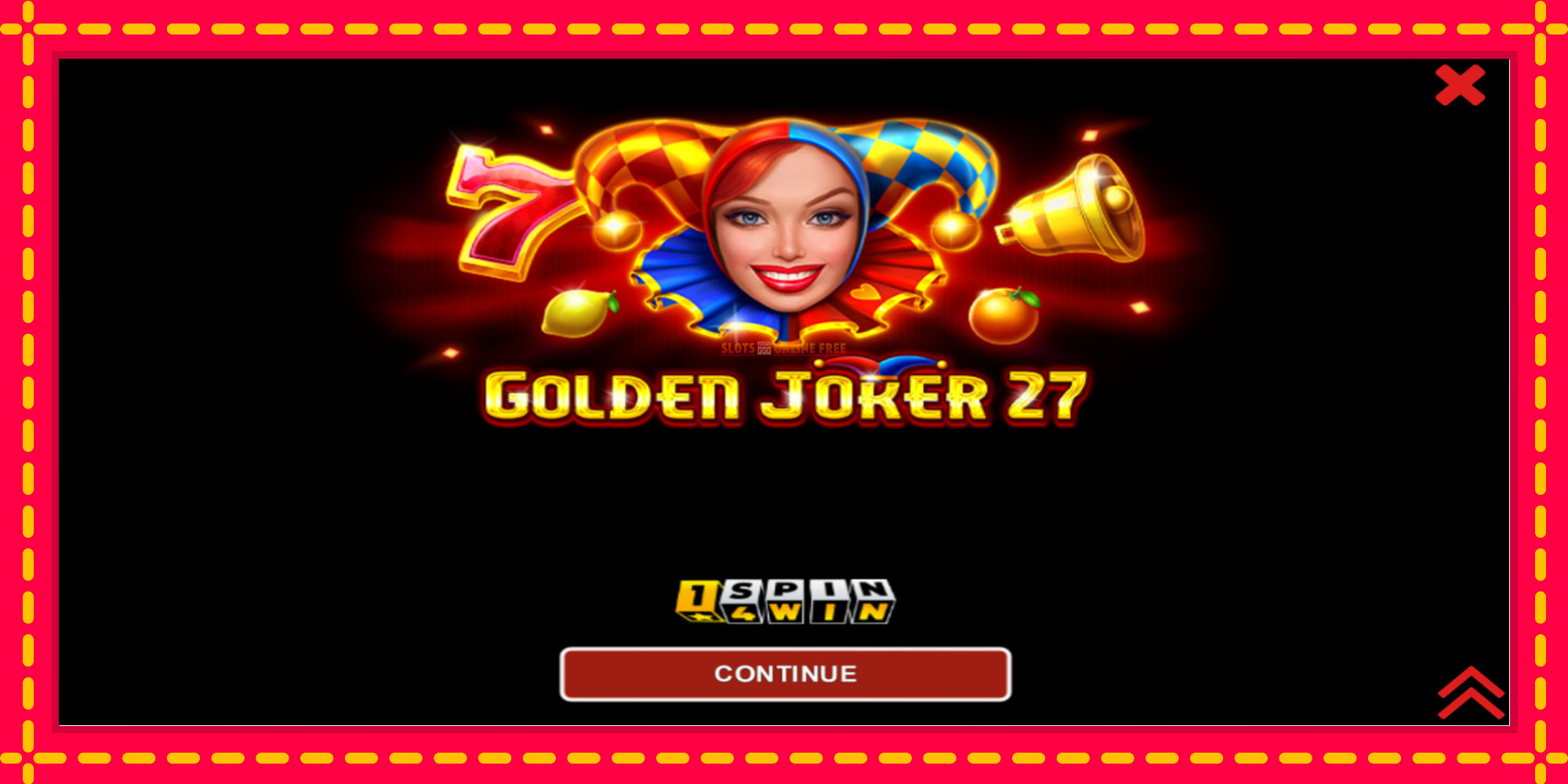 Golden Joker 27 Hold & Win - spēļu automāts ar modernu grafiku