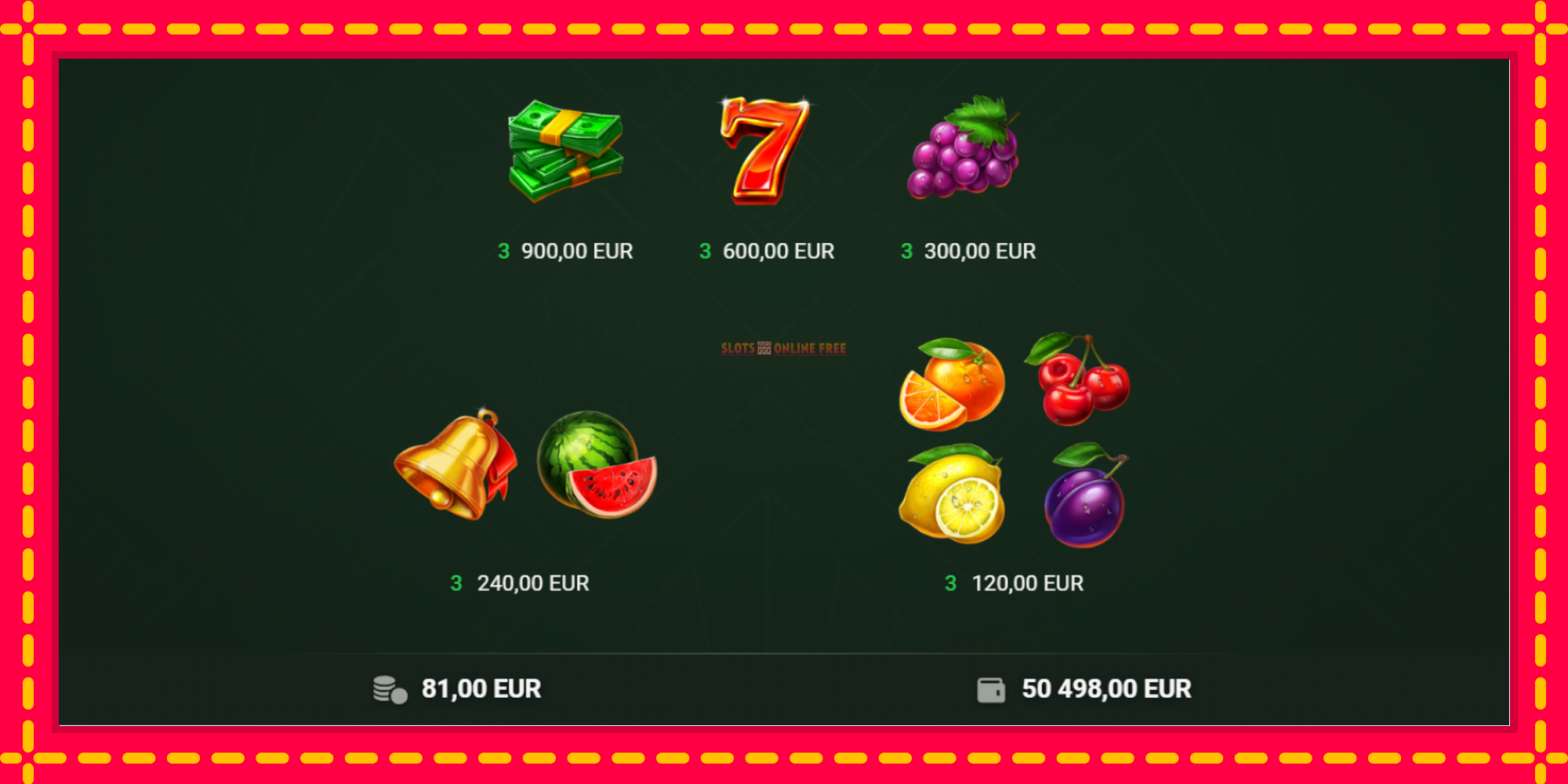 Hot Money Slot - spēļu automāts ar modernu grafiku