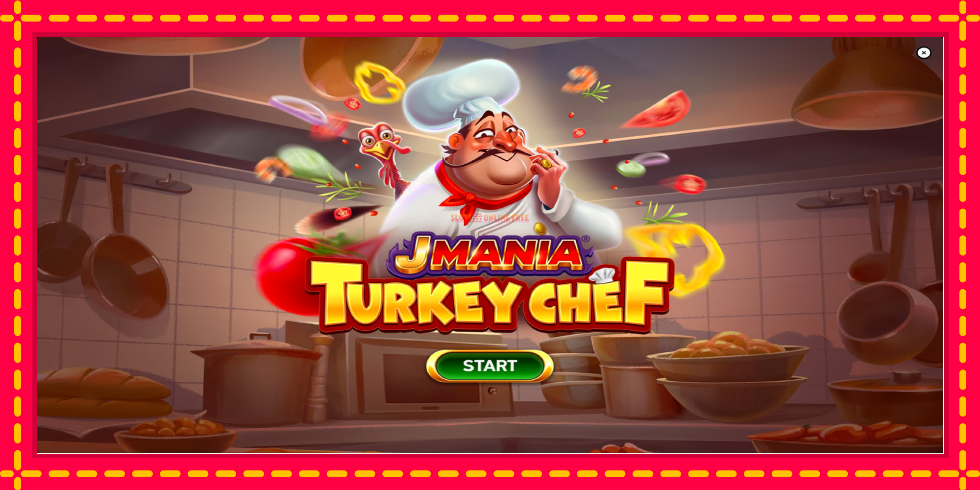 J Mania Turkey Chef - spēļu automāts ar modernu grafiku