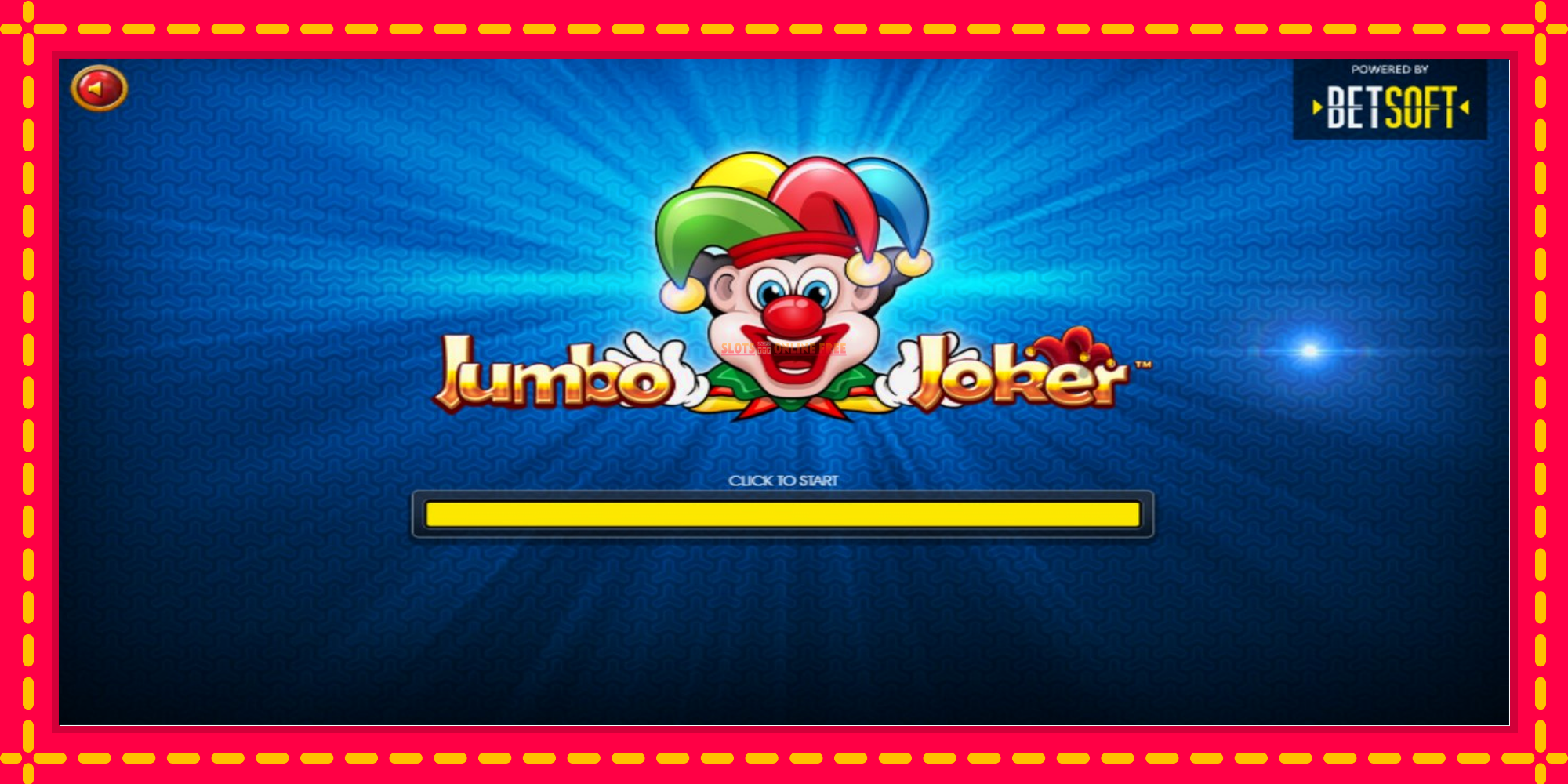 Jumbo Joker - spēļu automāts ar modernu grafiku