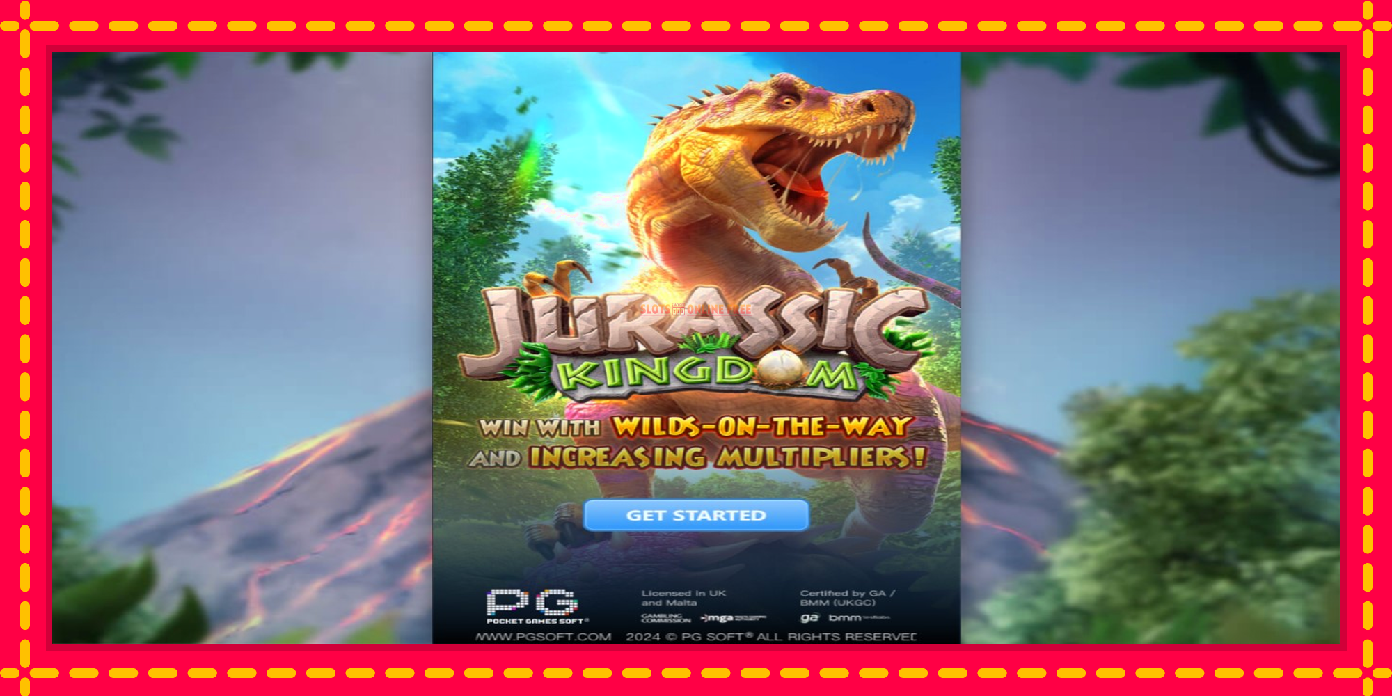 Jurassic Kingdom - spēļu automāts ar modernu grafiku