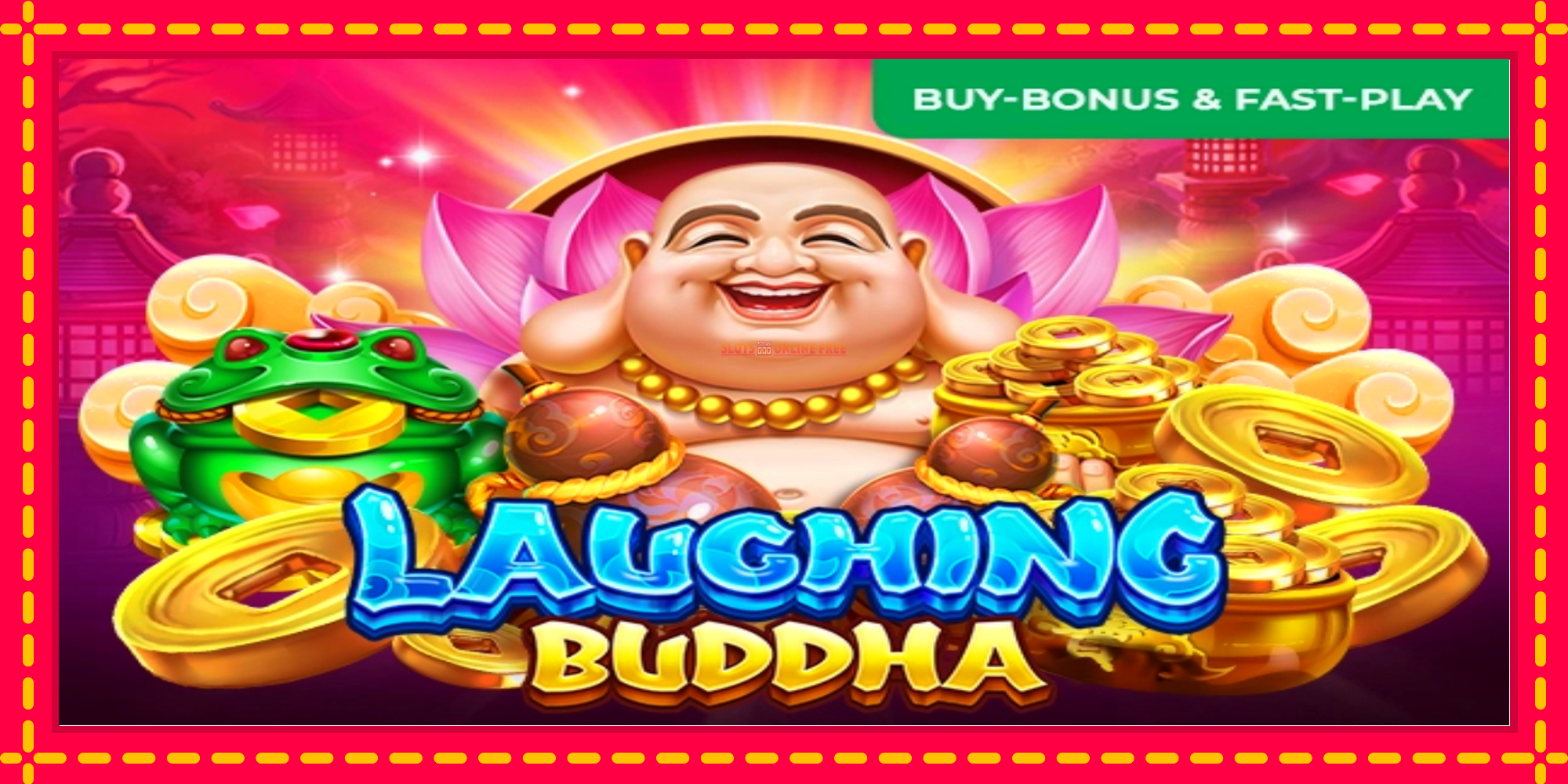 Laughing Buddha - spēļu automāts ar modernu grafiku