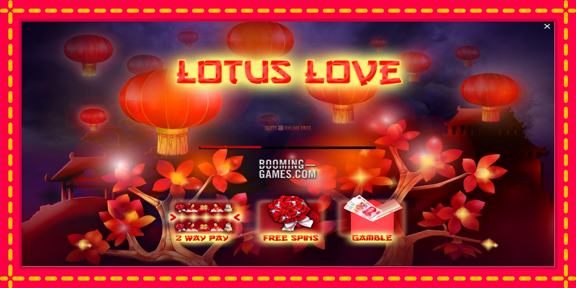 Lotus Love - spēļu automāts ar modernu grafiku