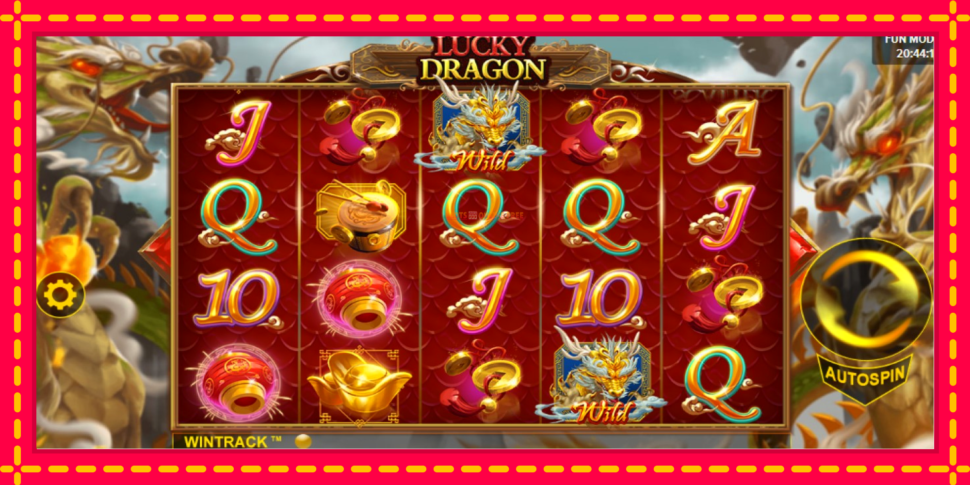 Lucky Dragon - spēļu automāts ar modernu grafiku