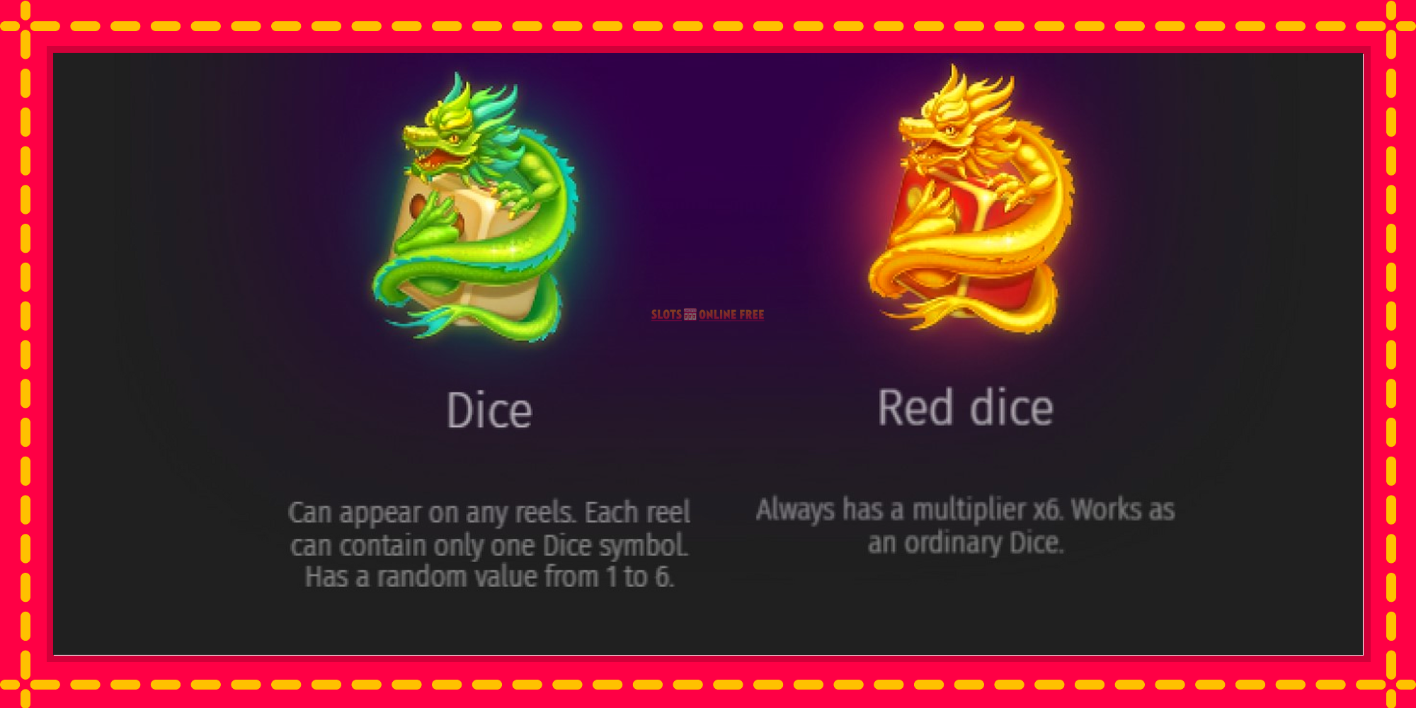 Lucky Dragon MultiDice X - spēļu automāts ar modernu grafiku