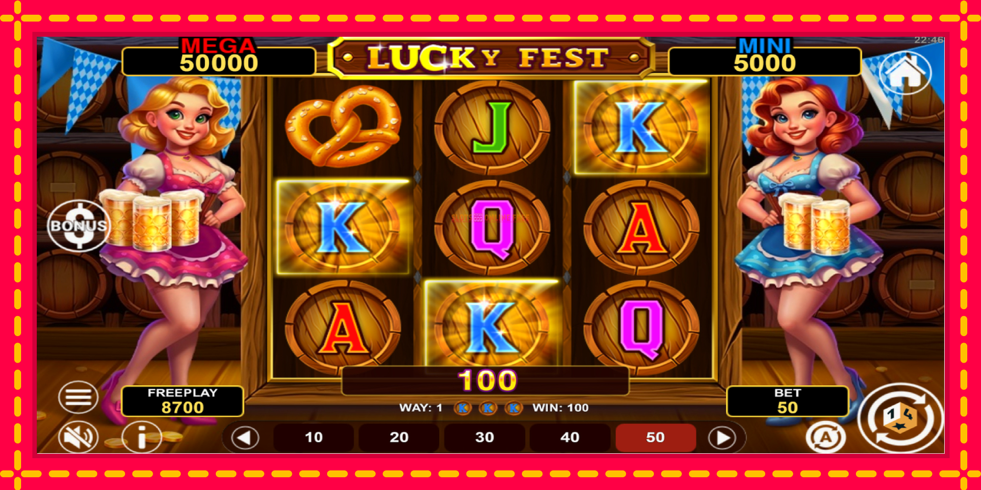 Lucky Fest Hold & Win - spēļu automāts ar modernu grafiku