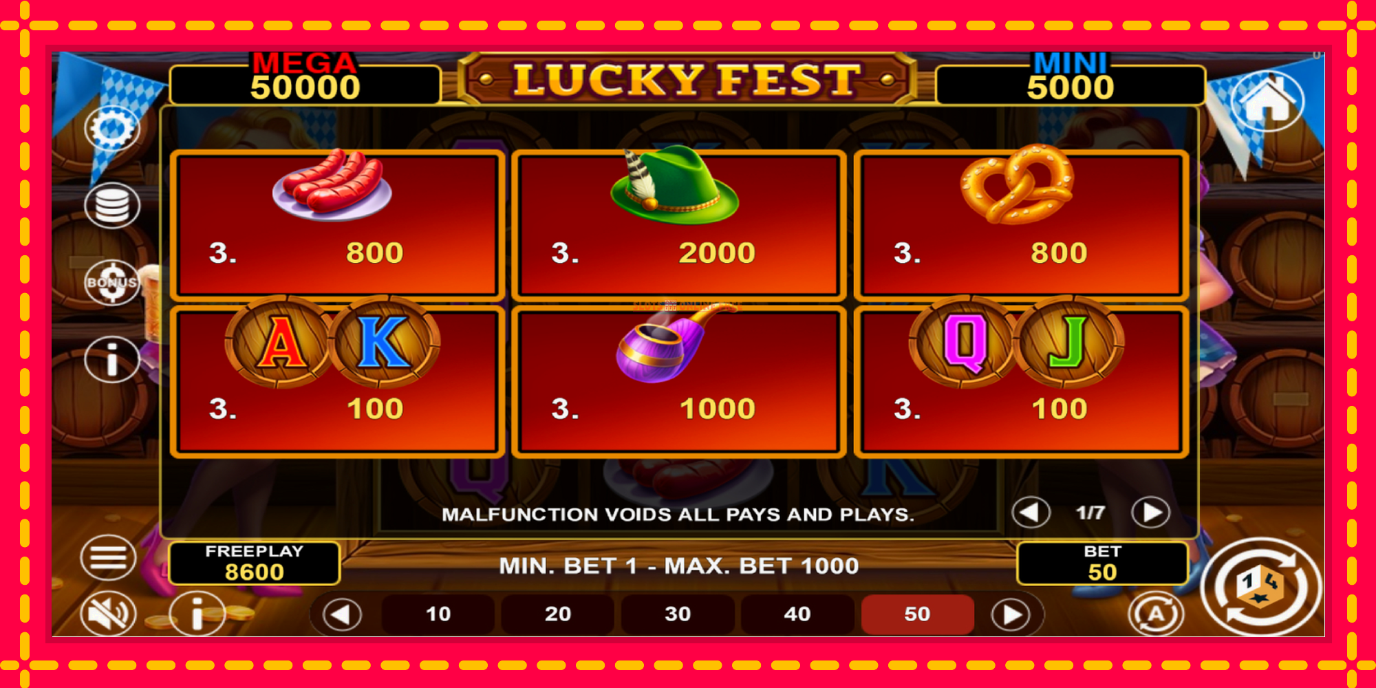 Lucky Fest Hold & Win - spēļu automāts ar modernu grafiku