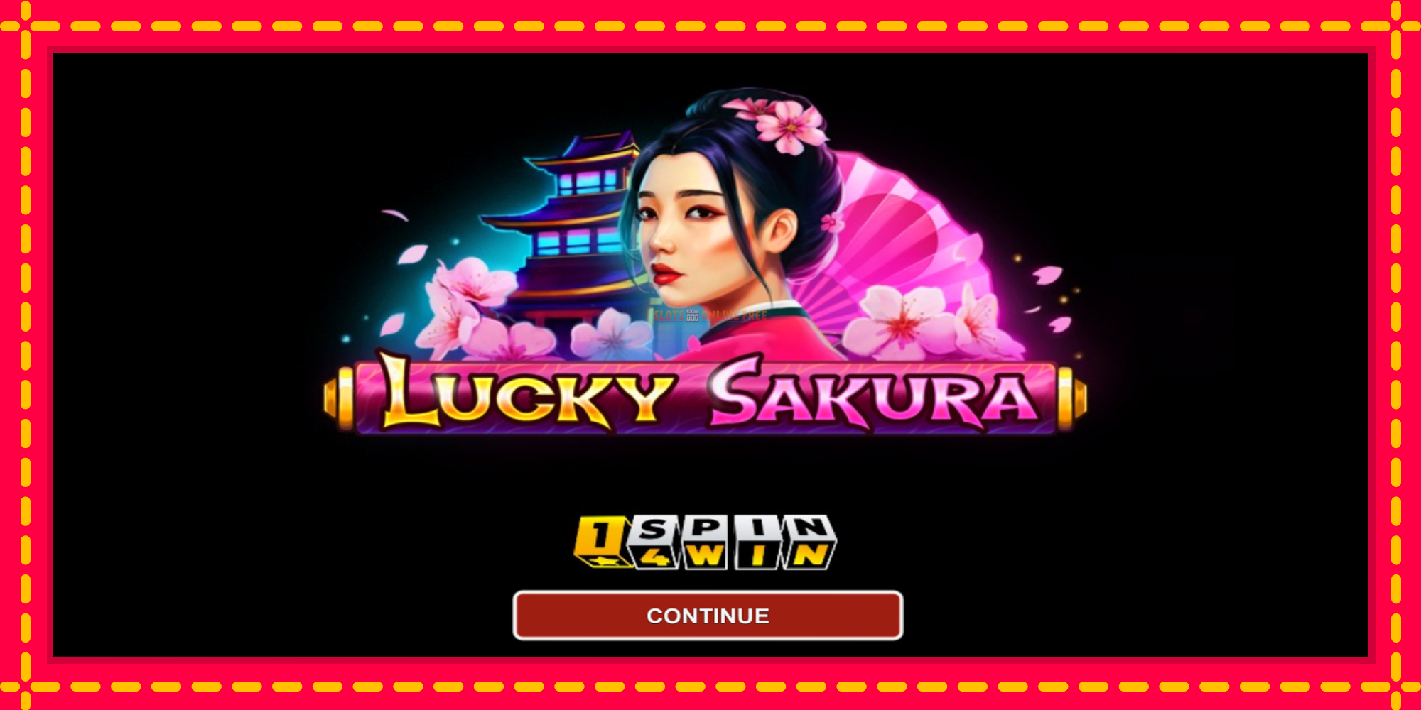 Lucky Sakura Win Spins - spēļu automāts ar modernu grafiku