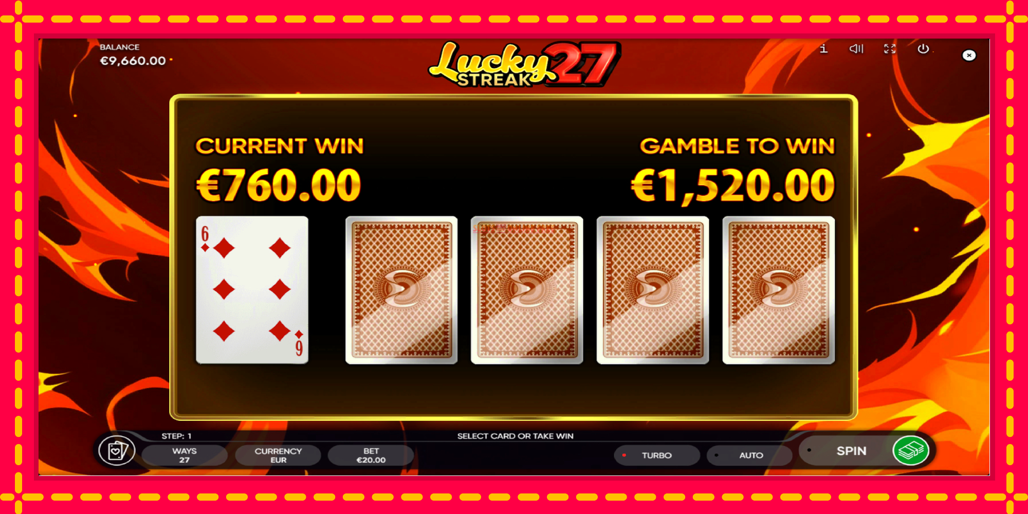 Lucky Streak 27 - spēļu automāts ar modernu grafiku