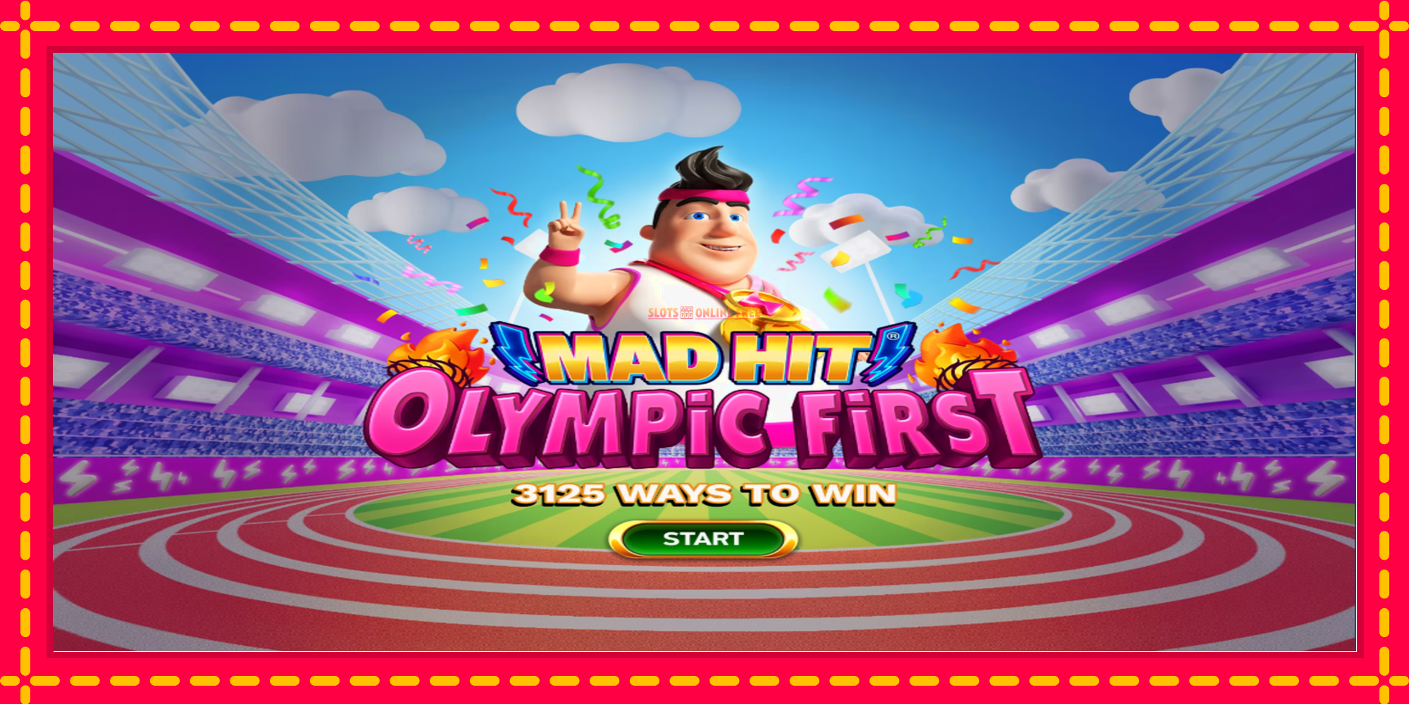 Mad Hit Olympic First - spēļu automāts ar modernu grafiku