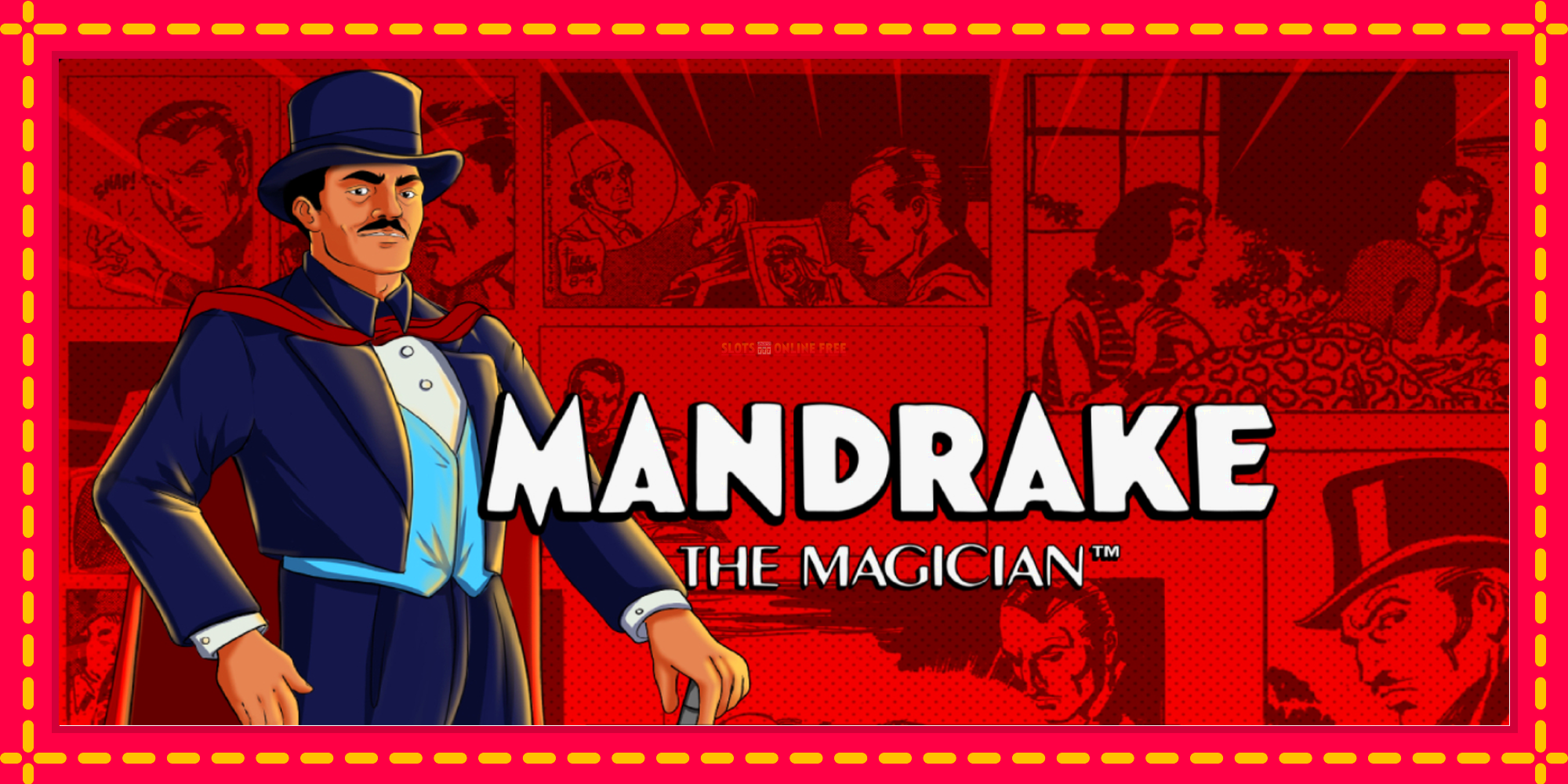 Mandrake the Magician - spēļu automāts ar modernu grafiku