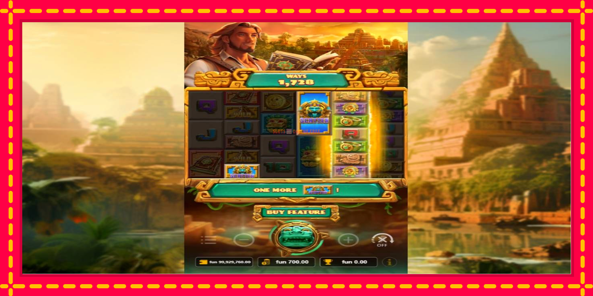 Mayan Gold Hunt - spēļu automāts ar modernu grafiku