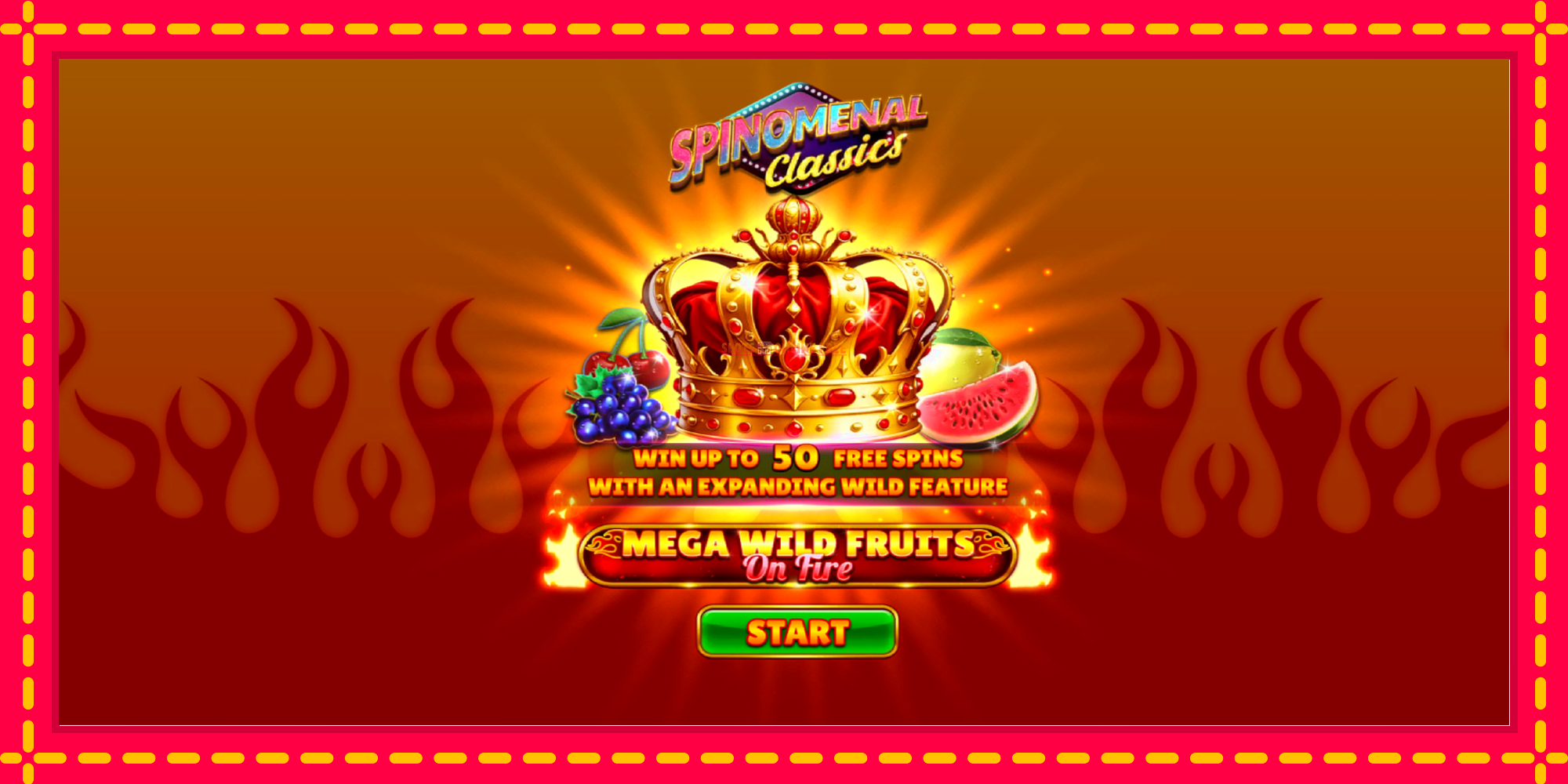 Mega Wild Fruits - On Fire - spēļu automāts ar modernu grafiku