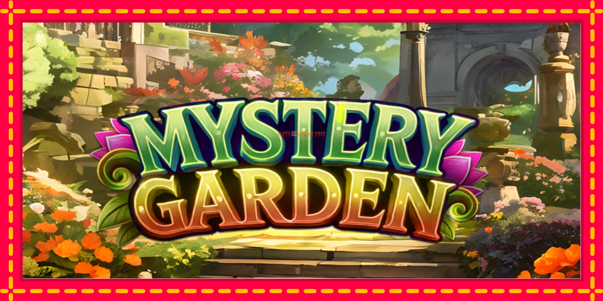 Mystery Garden - spēļu automāts ar modernu grafiku