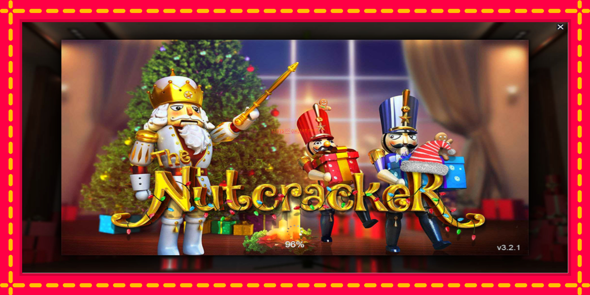 Nutcracker - spēļu automāts ar modernu grafiku