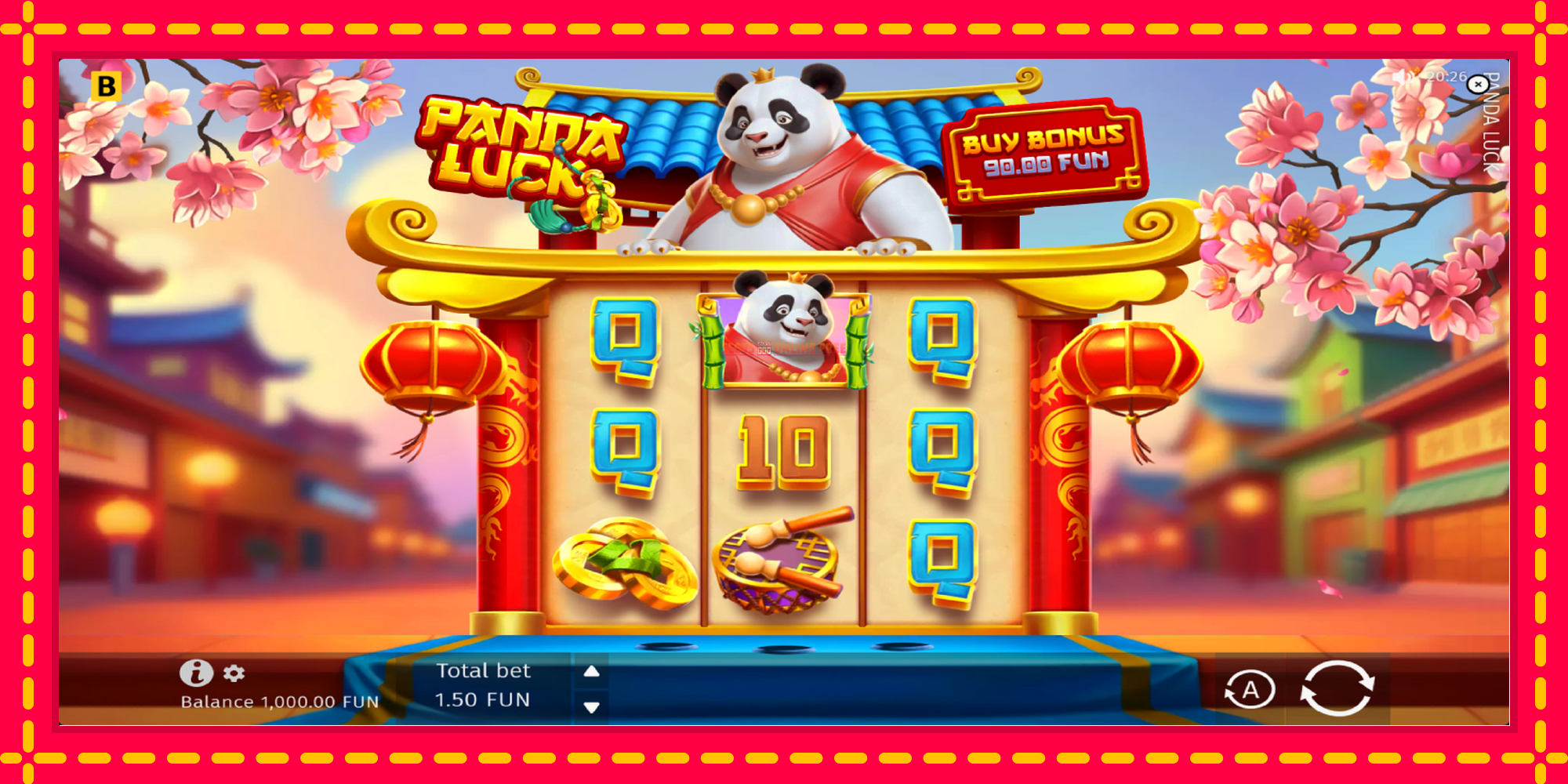 Panda Luck - spēļu automāts ar modernu grafiku