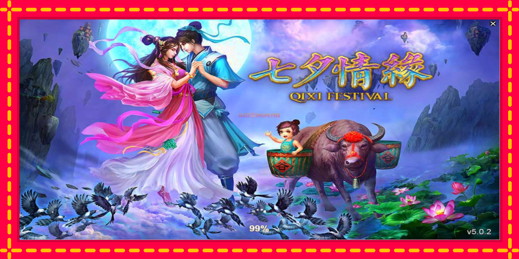 Qixi Festival - spēļu automāts ar modernu grafiku