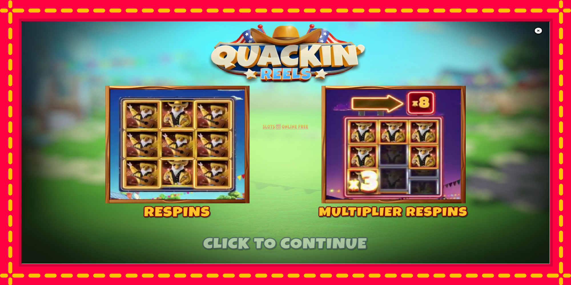 Quackin Reels - spēļu automāts ar modernu grafiku