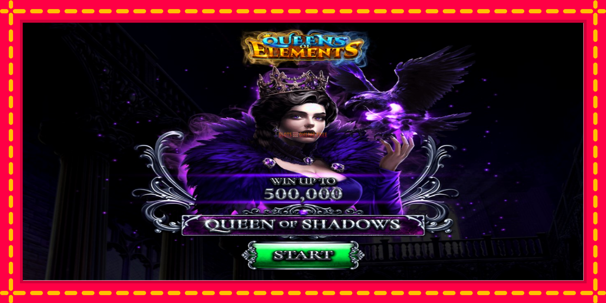 Queen of Shadows - spēļu automāts ar modernu grafiku