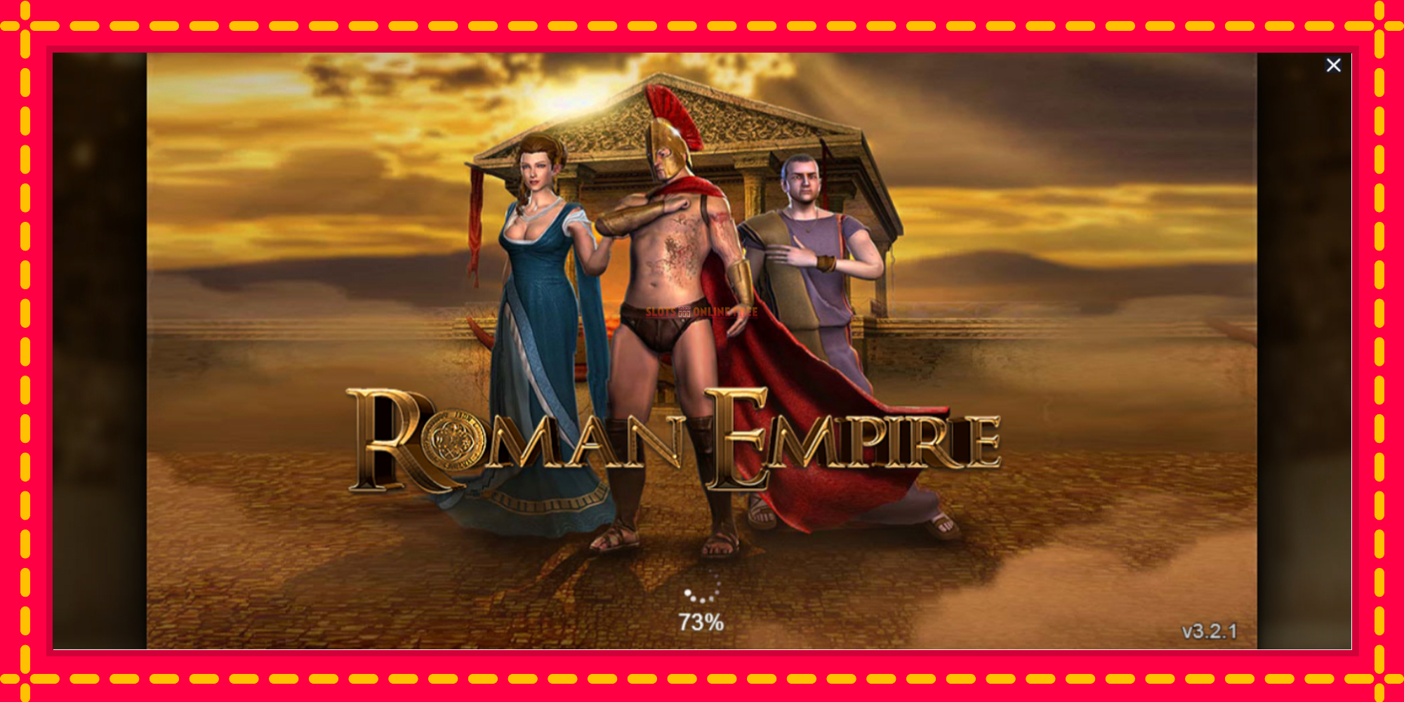 Roman Empire - spēļu automāts ar modernu grafiku