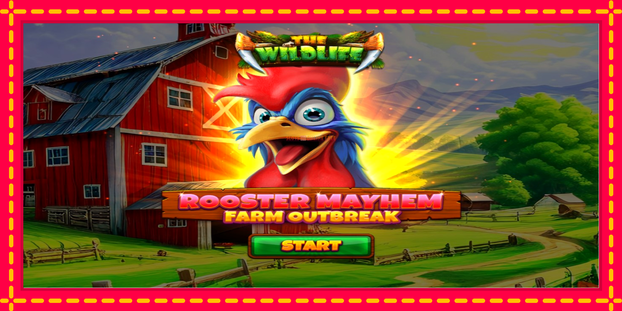 Rooster Mayhem Farm Outbreak - spēļu automāts ar modernu grafiku