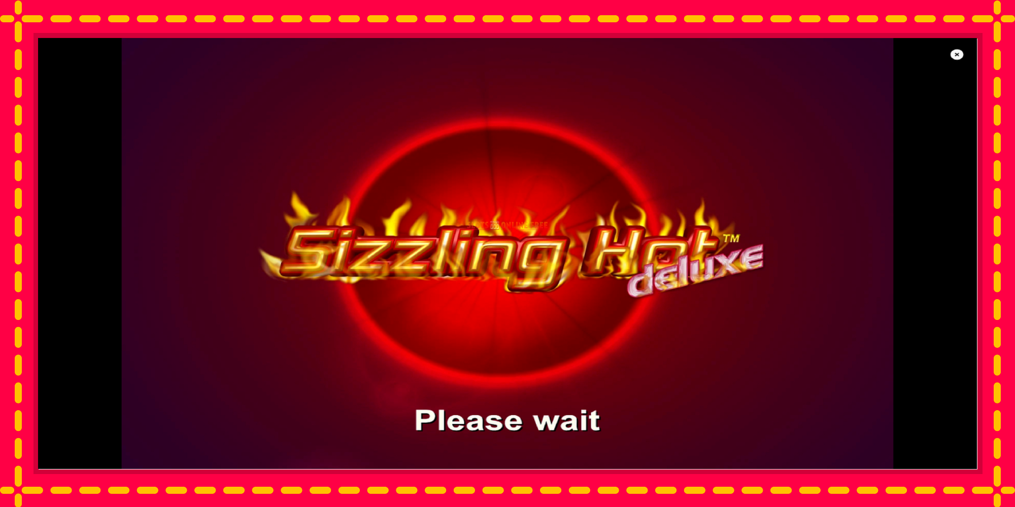 Sizzling Hot Deluxe - spēļu automāts ar modernu grafiku