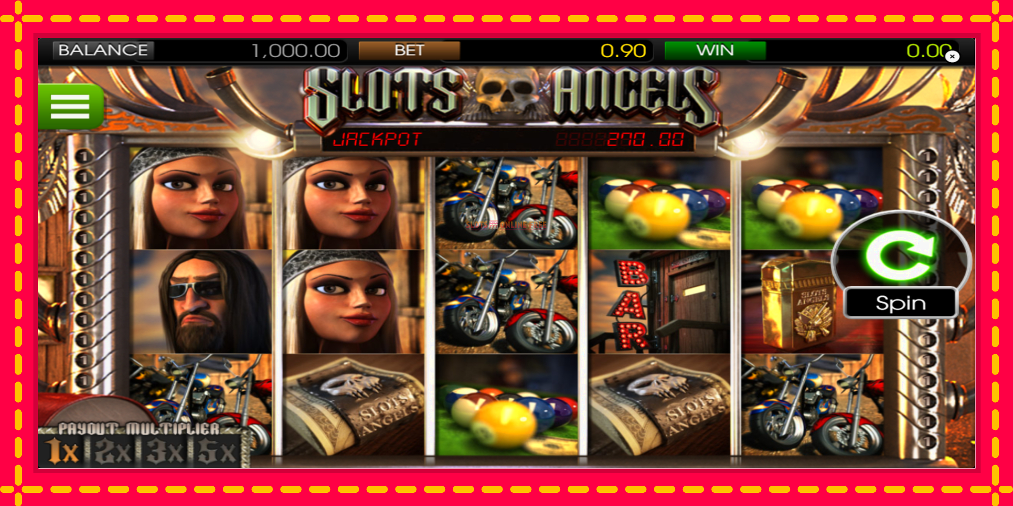 Slots Angels - spēļu automāts ar modernu grafiku