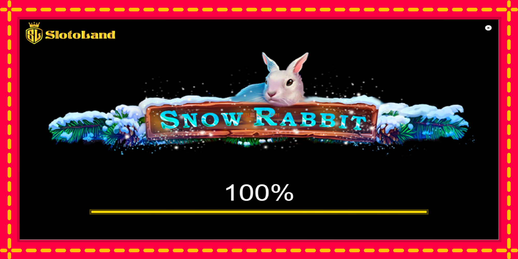 Snow Rabbit - spēļu automāts ar modernu grafiku