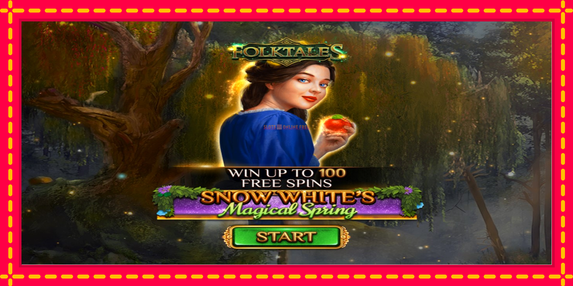 Snow Whites Magical Spring - spēļu automāts ar modernu grafiku