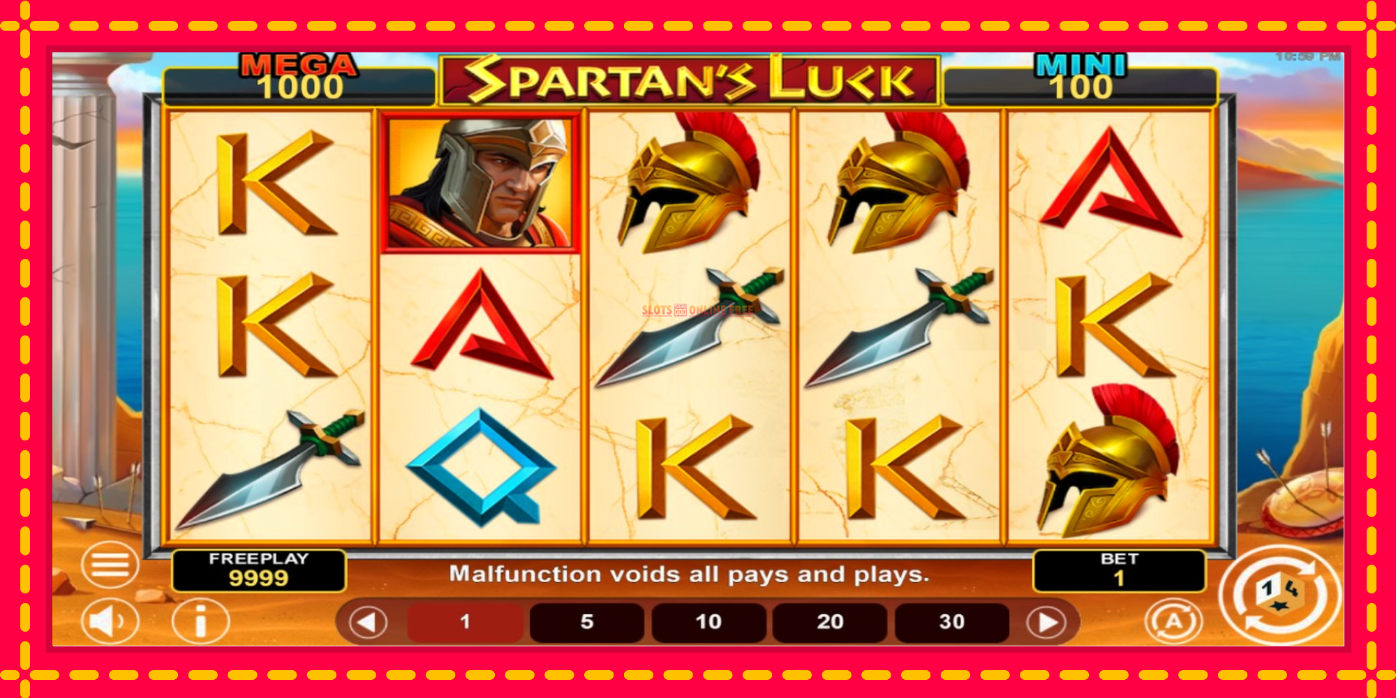 Spartans Luck Hold & Win - spēļu automāts ar modernu grafiku