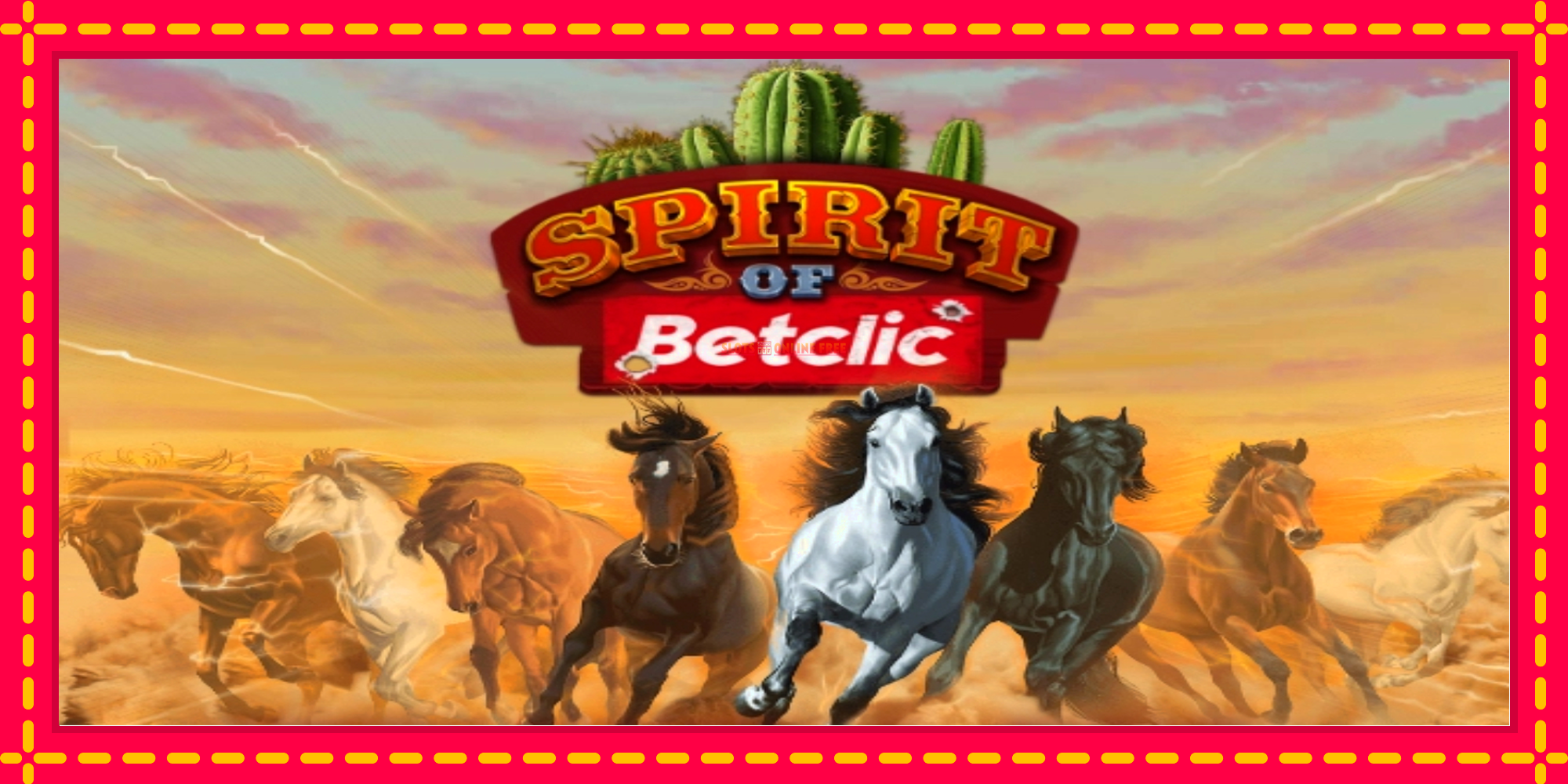 Spirit of Betclic - spēļu automāts ar modernu grafiku