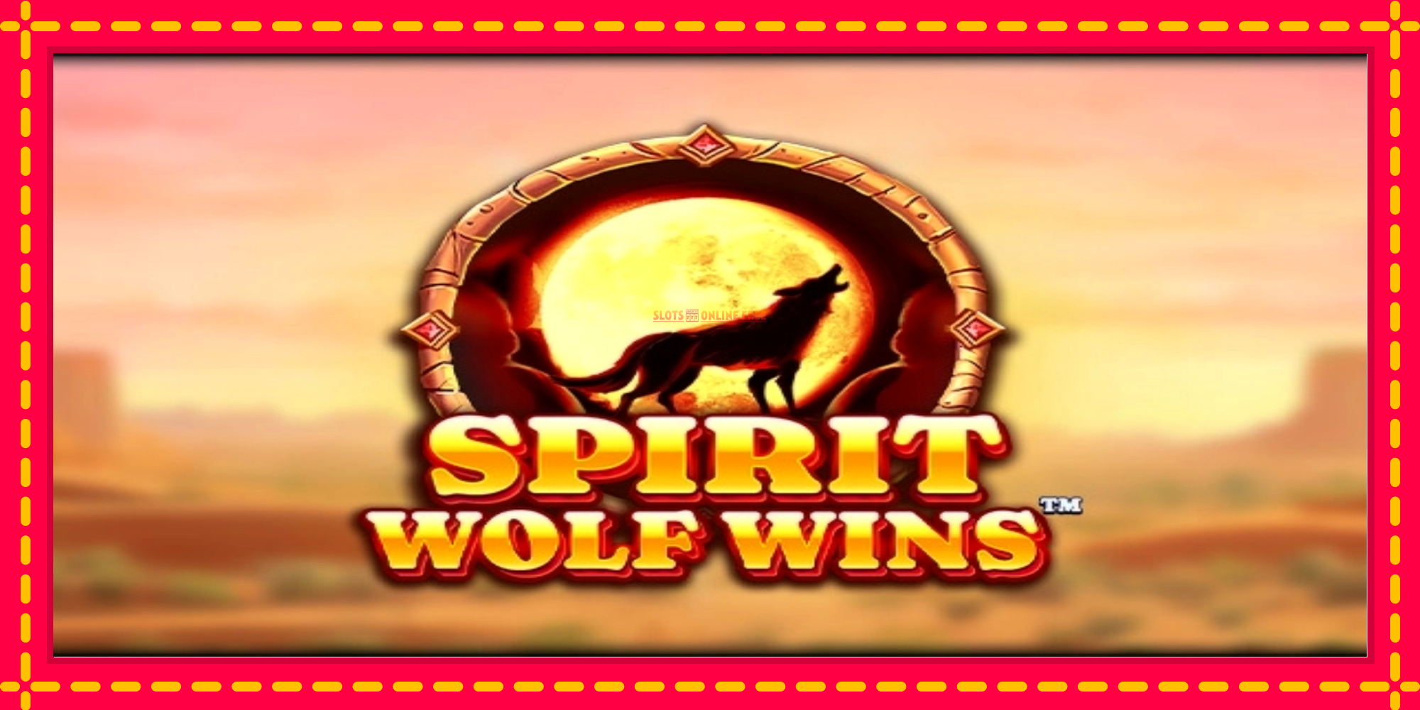 Spirit Wolf Wins - spēļu automāts ar modernu grafiku